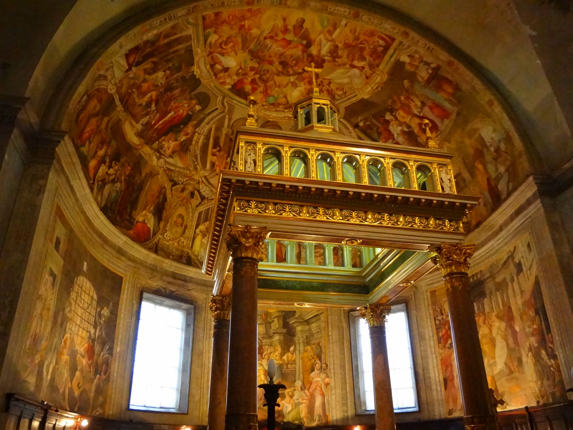 Sony DSC-WX9 sample photo. Italian church photography