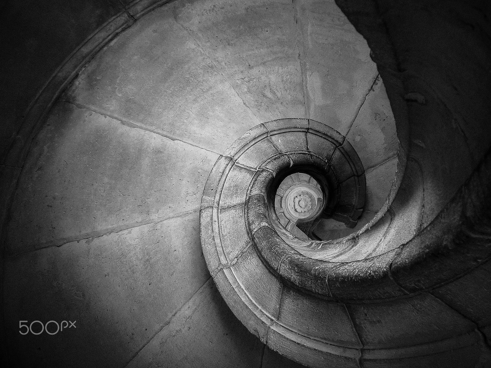 Olympus VG120,D705 sample photo. Spiral photography