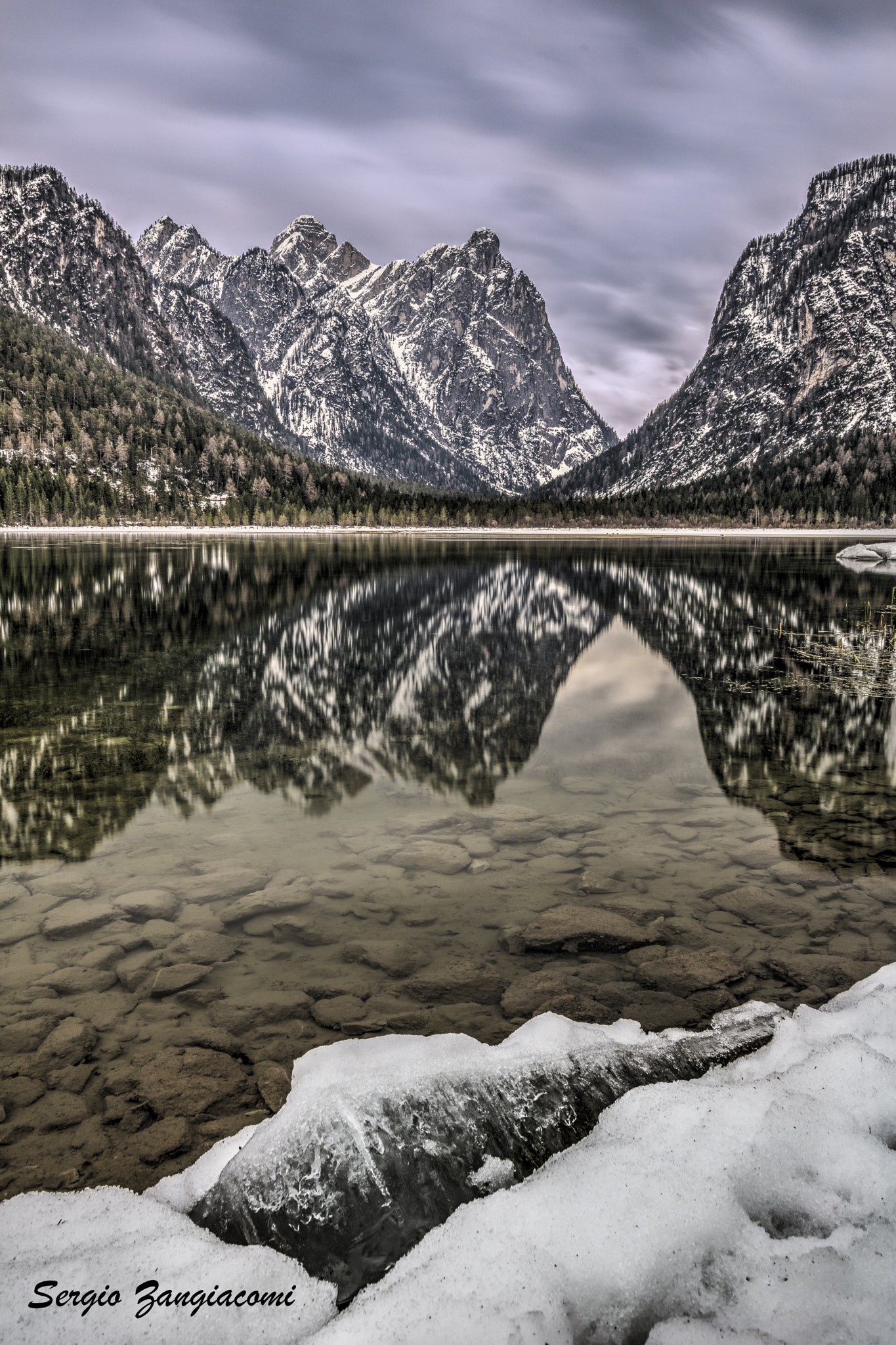 Sigma 10-20mm F3.5 EX DC HSM sample photo. Mountain reflection photography