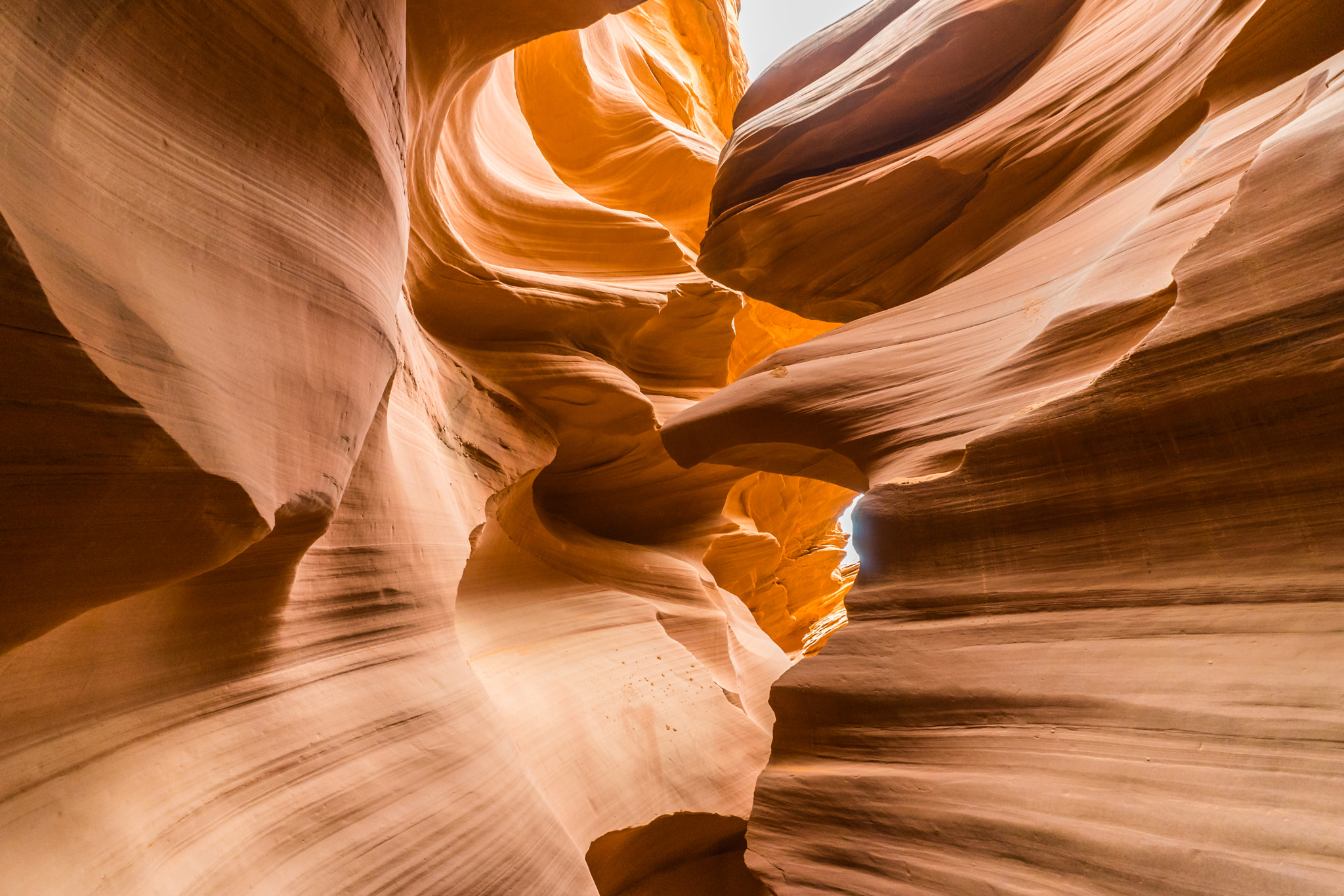 Sony a7 + Sony FE 28mm F2 sample photo. Lower antelope canyon photography