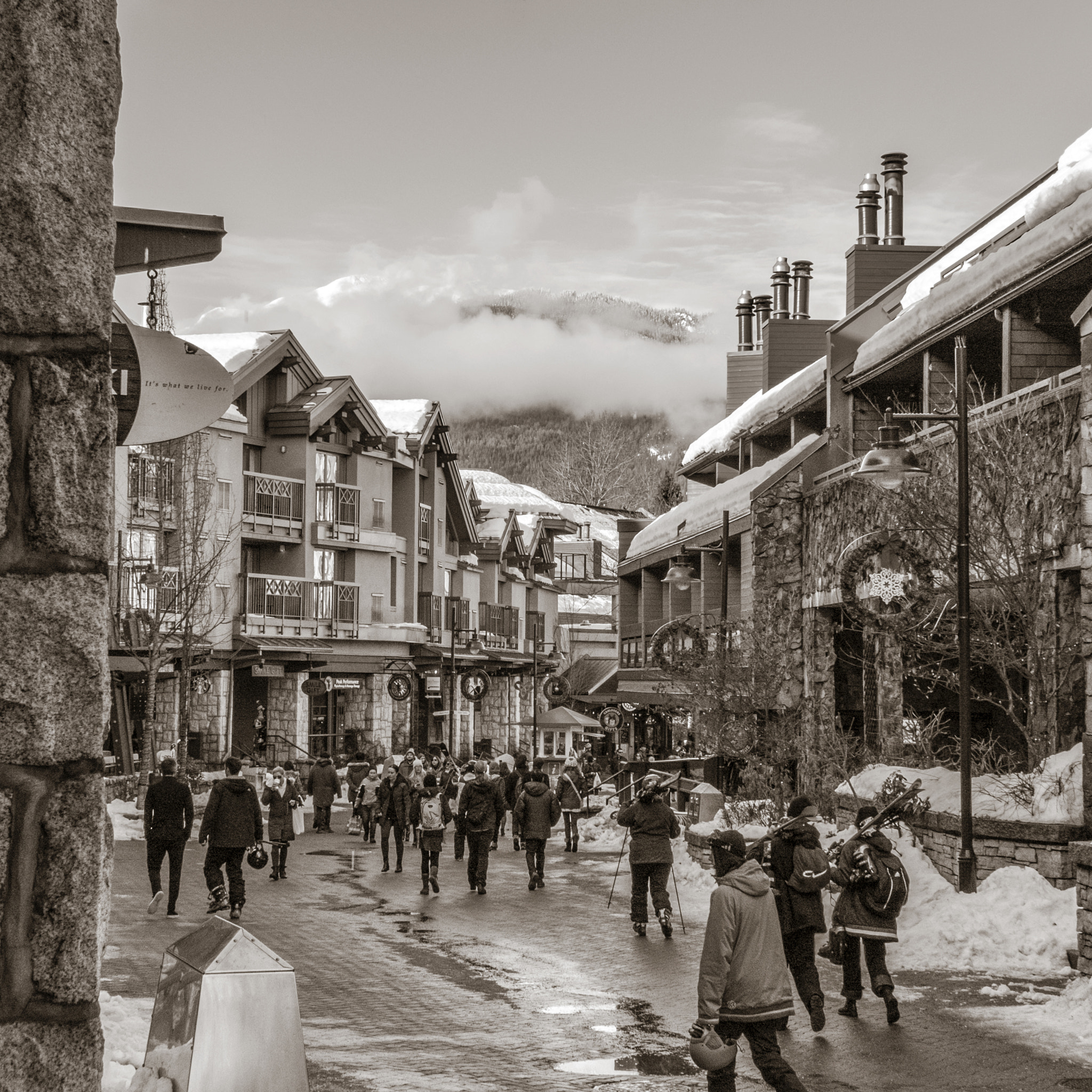 ZEISS Touit 32mm F1.8 sample photo. Whistler town photography