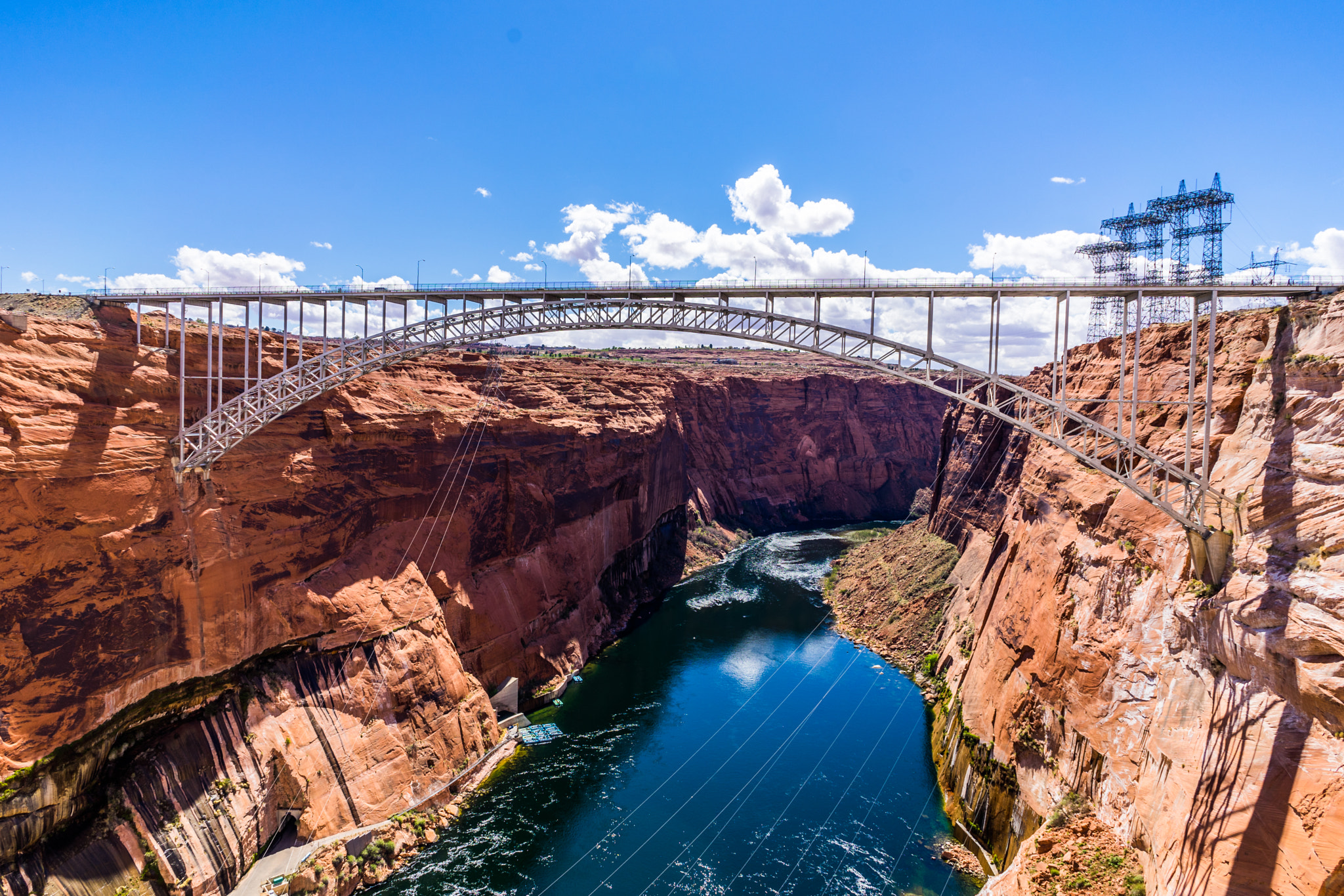 Sony FE 28mm F2 sample photo. Glen canyon dam photography