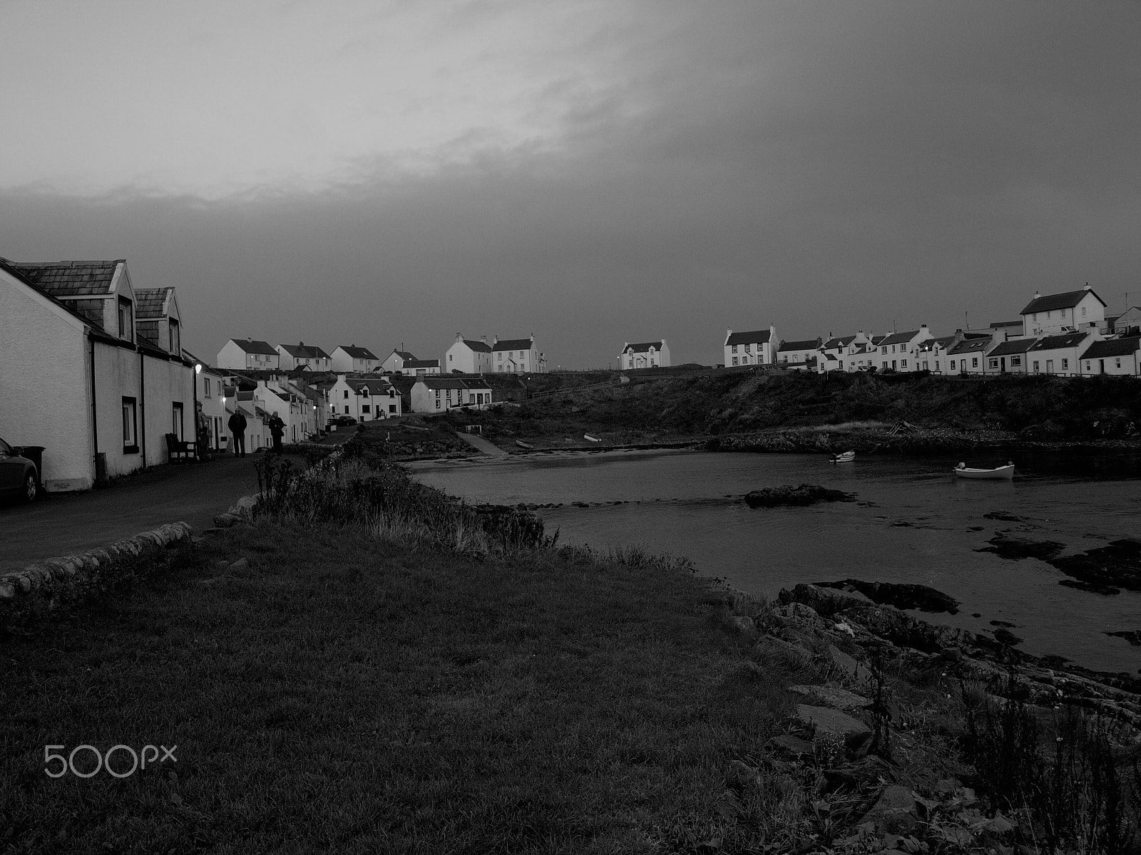 Olympus E-3 + Olympus Zuiko Digital 14-54mm F2.8-3.5 sample photo. Olympus digital camera fishing village scotland photography