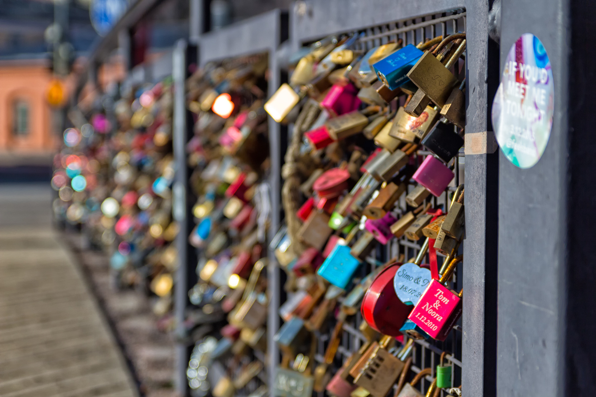 Sigma 18-50mm f/2.8 Macro sample photo. Lock bridge photography