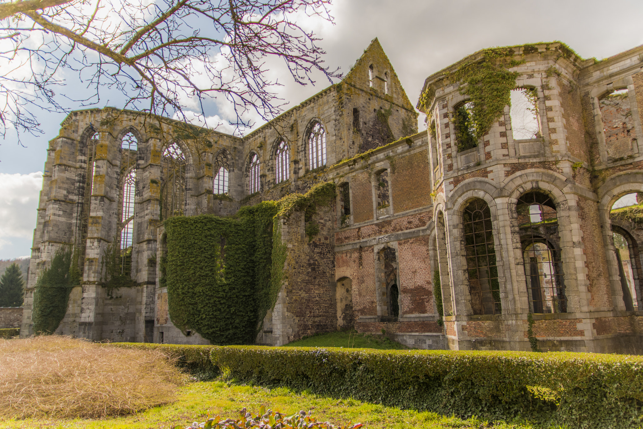Sigma 17-70mm F2.8-4 DC Macro OS HSM | C sample photo. Abbaye d'aulne panorama photography