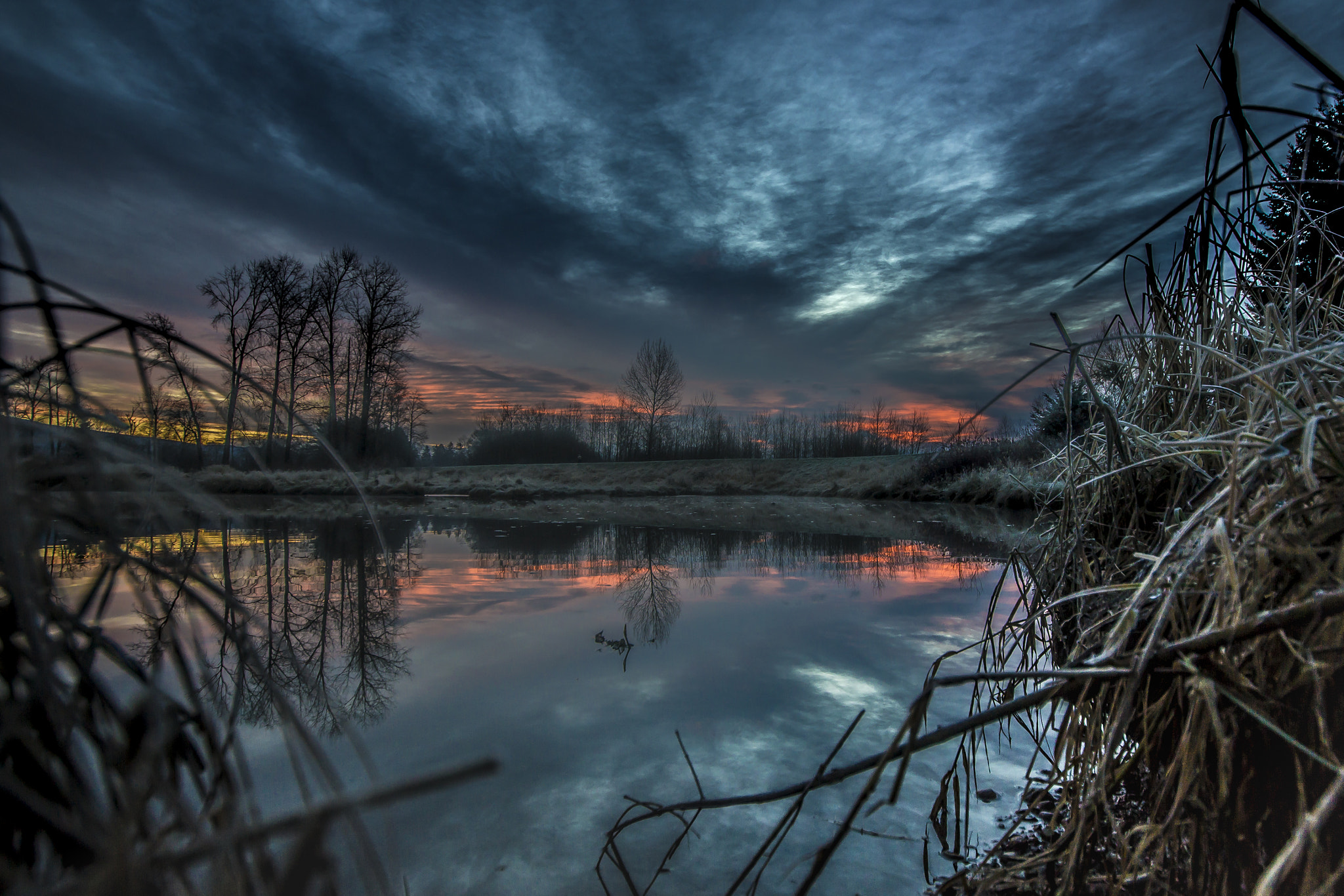 Sigma 12-24mm F4.5-5.6 II DG HSM sample photo. Golden ears sunrise from the dyke 03 photography