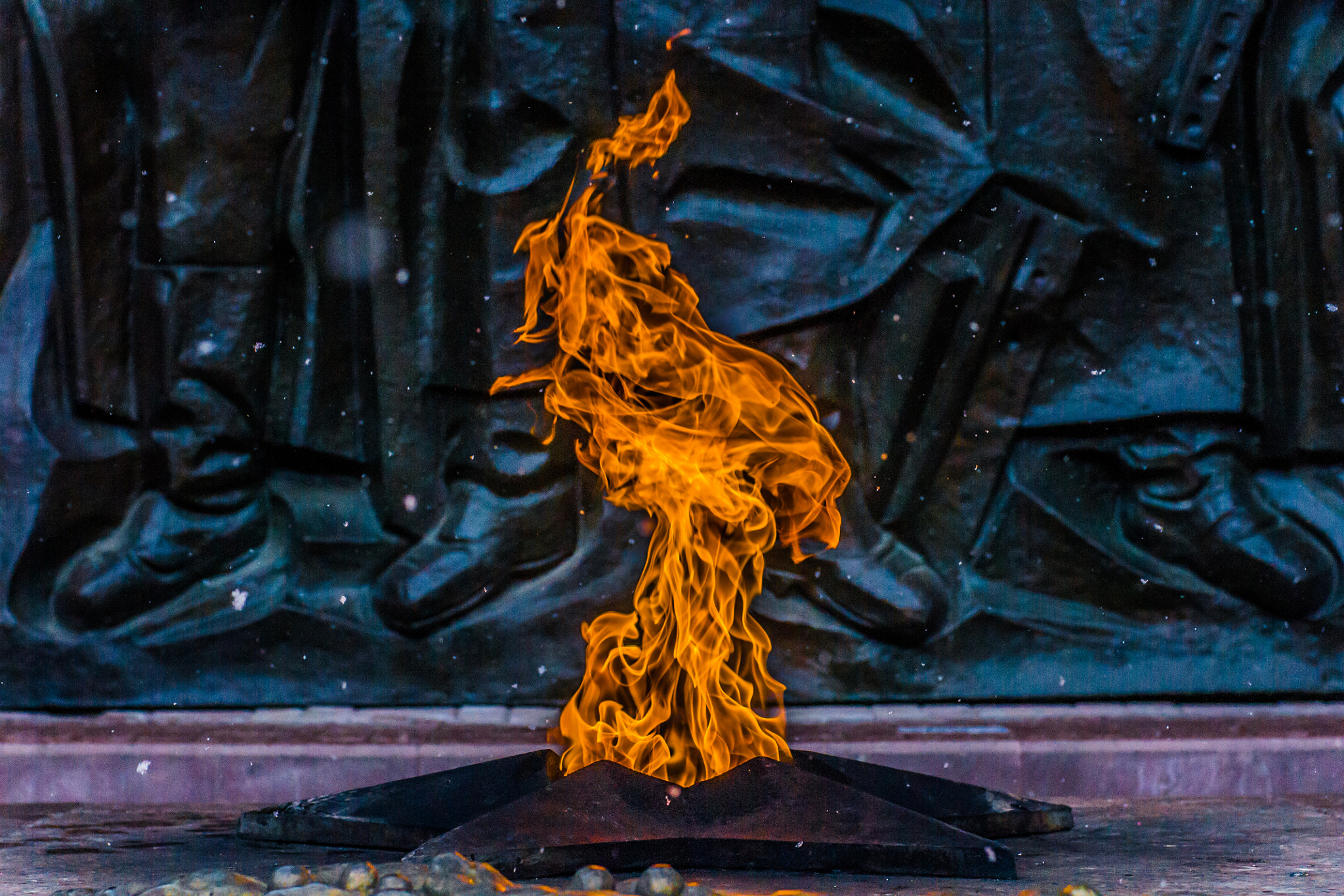 Sony Alpha DSLR-A500 + Sony 50mm F1.4 sample photo. Everlasting fire 2 photography