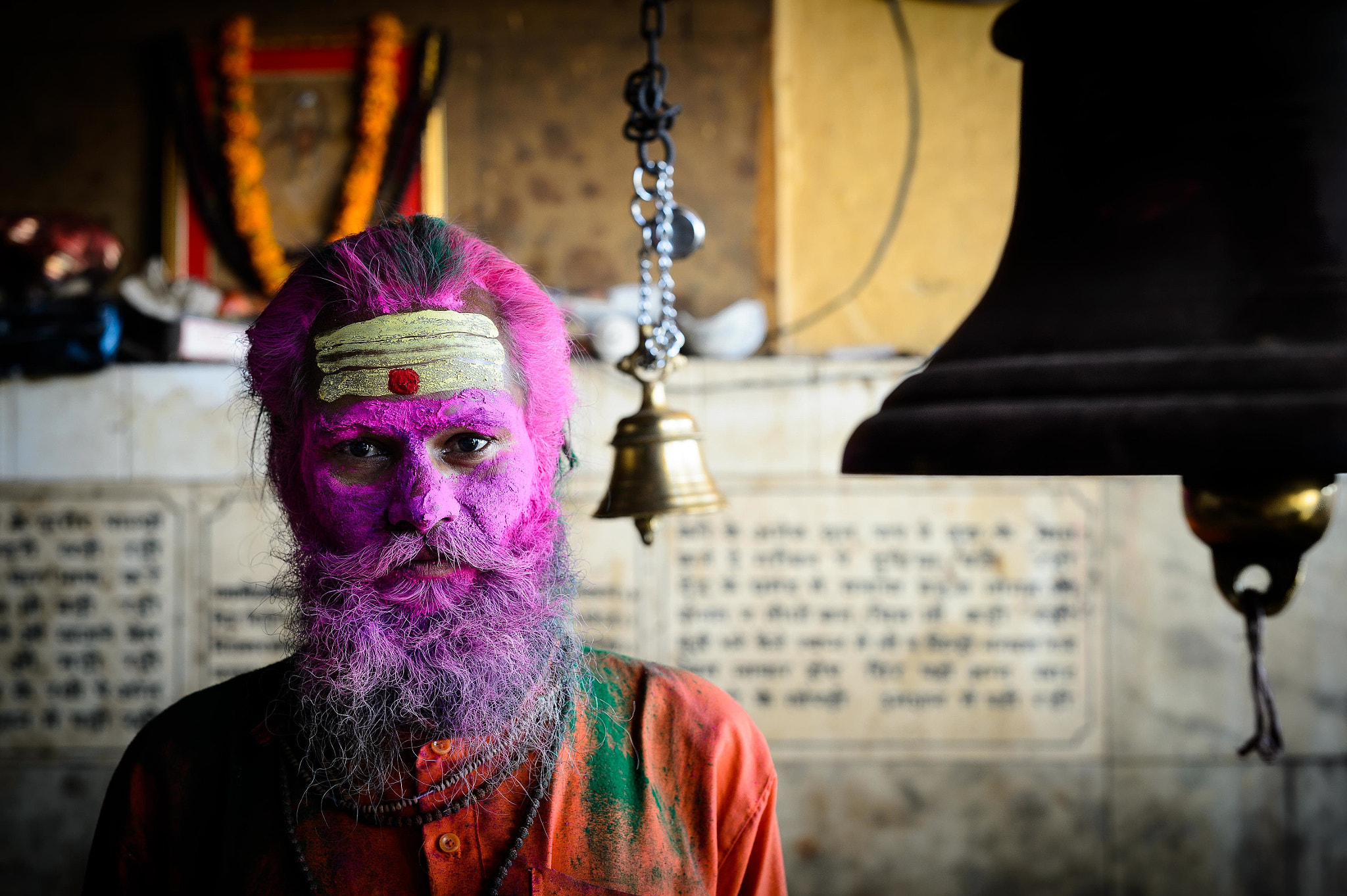 Nikon Df + ZEISS Otus 55mm F1.4 sample photo. Holi baba photography