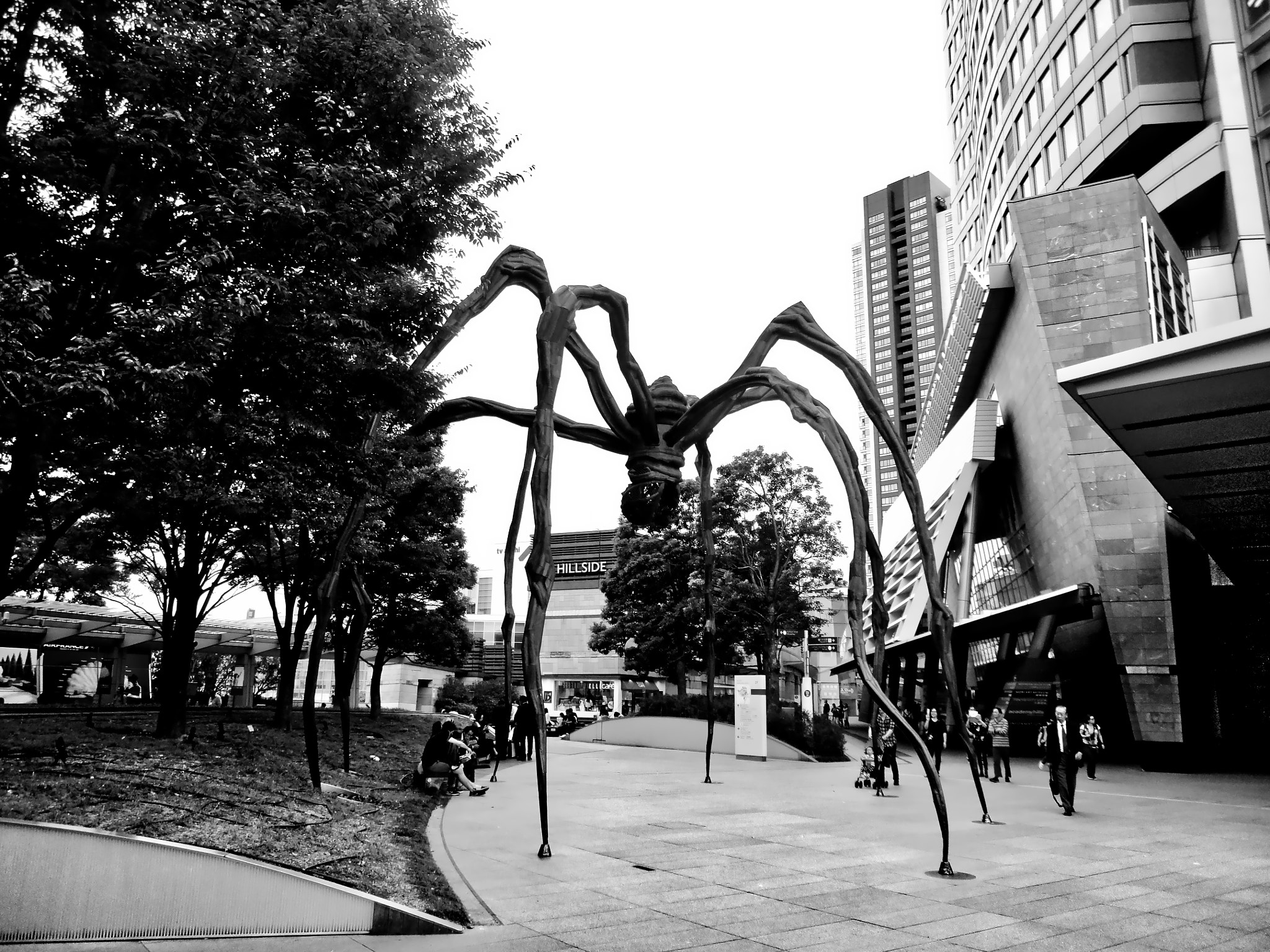 Sony DSC-W360 sample photo. Maman (louise bourgeois), tokyo, japan photography