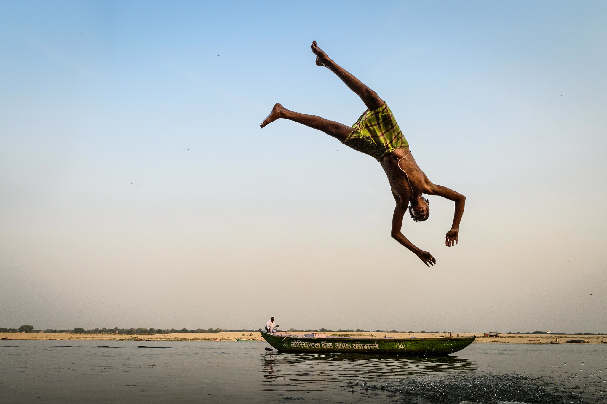Nikon Df sample photo. Ganga jumpin' photography
