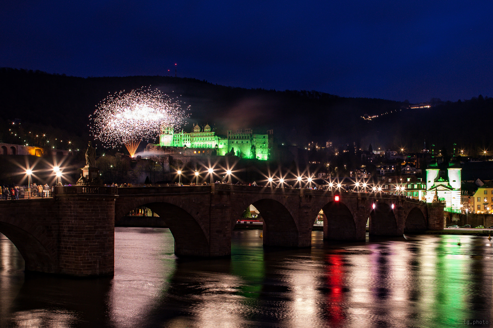 Canon TS-E 24mm f/3.5L sample photo. Heidelberg in green for heidelberger frühling photography