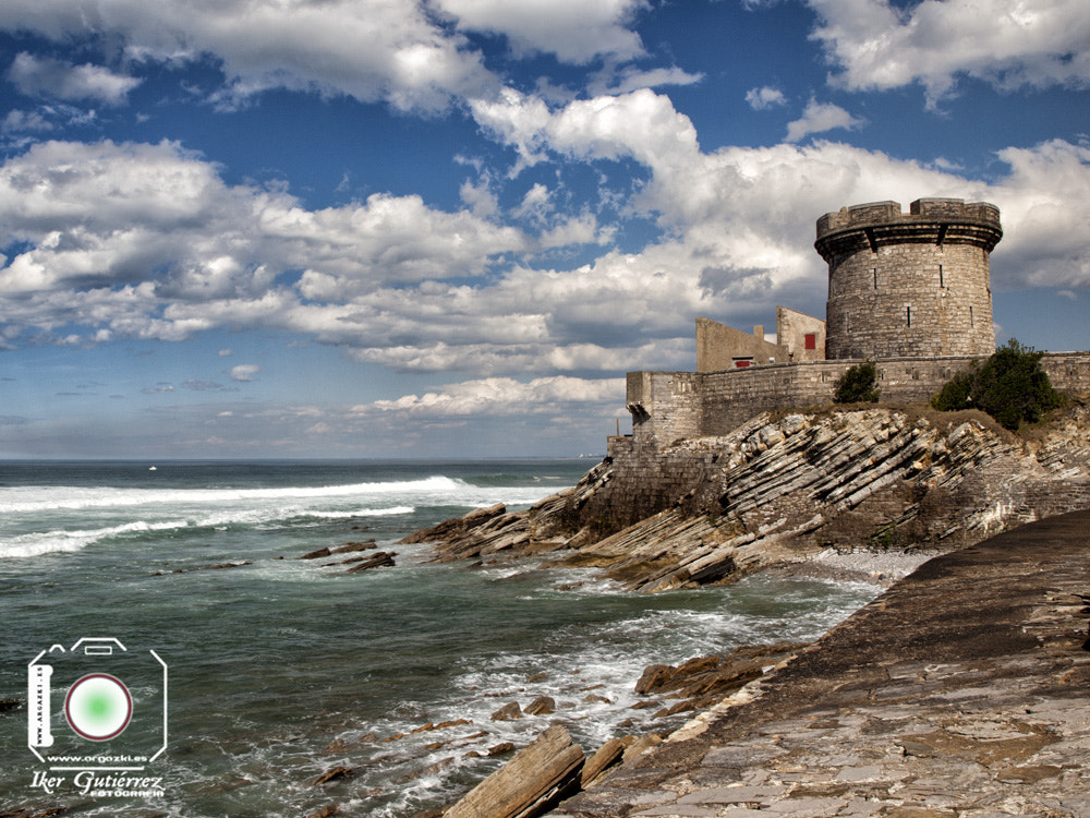 Olympus E-620 (EVOLT E-620) + OLYMPUS 14-42mm Lens sample photo. Fuerte de socoa photography