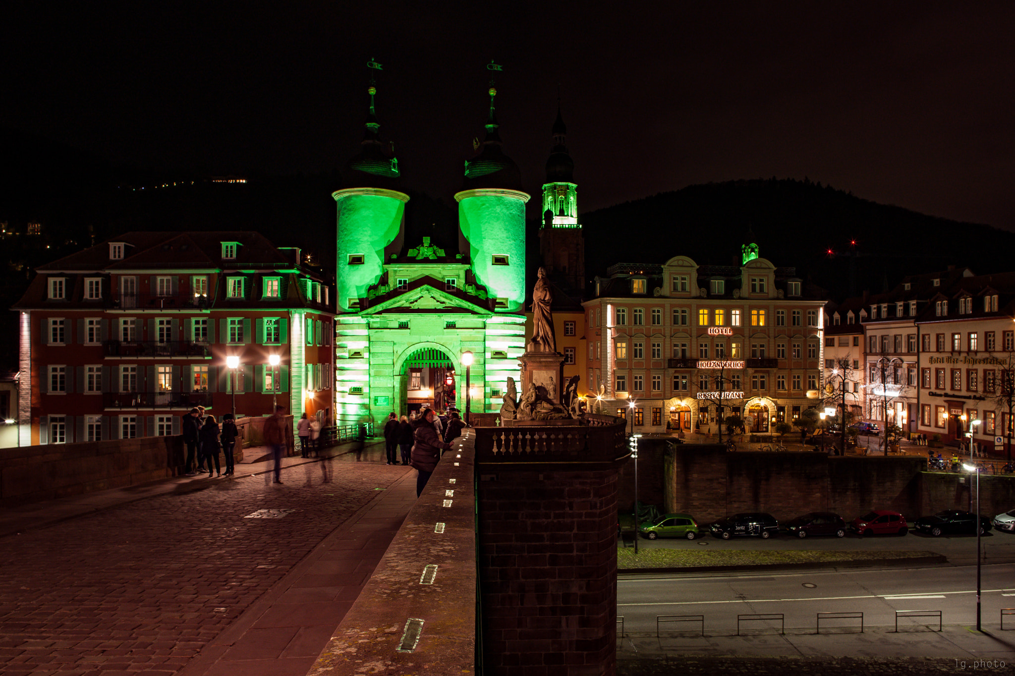 Canon TS-E 24mm f/3.5L sample photo. Heidelberg in green for heidelberger frühling photography