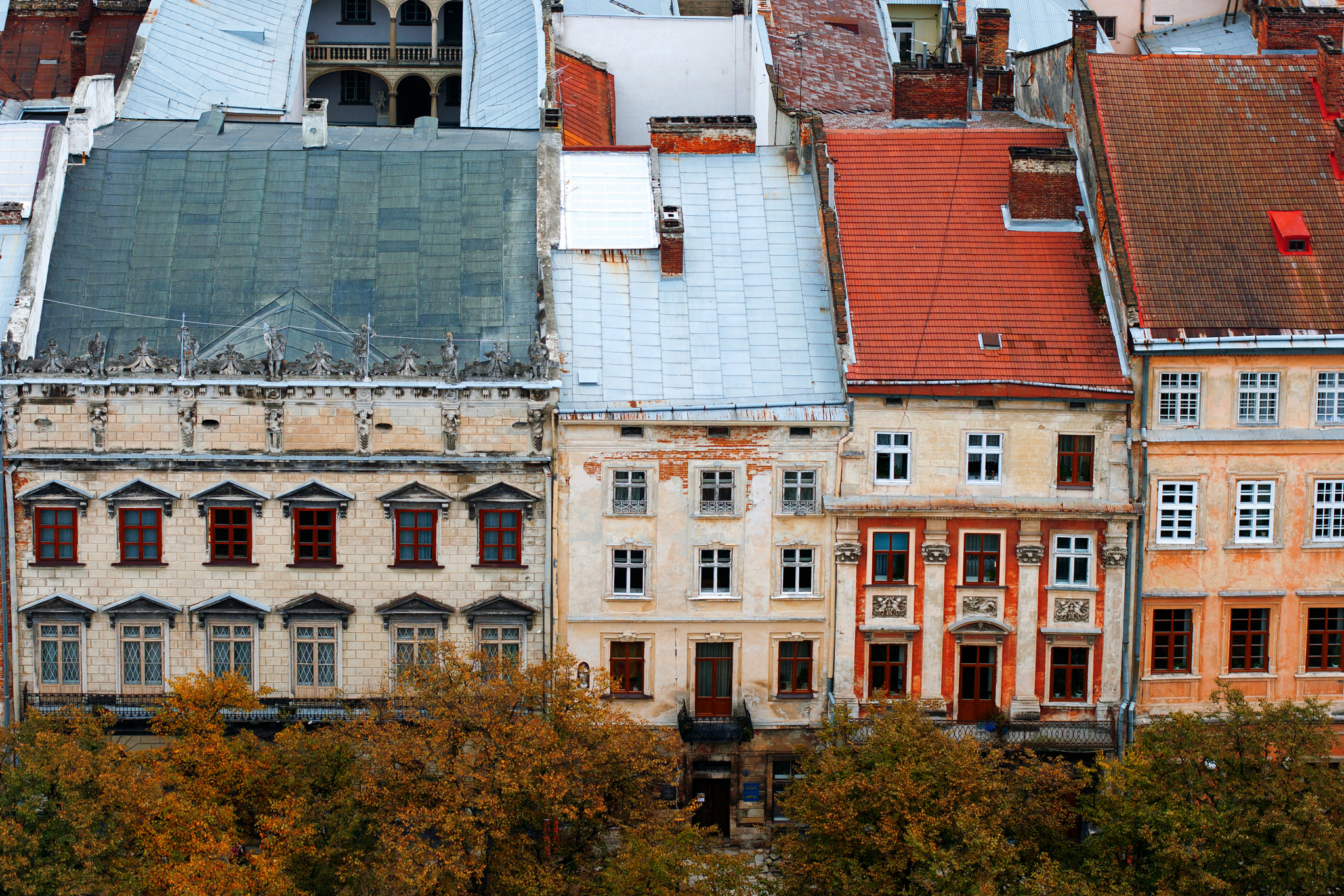 Canon EOS 400D (EOS Digital Rebel XTi / EOS Kiss Digital X) + Canon EF 50mm F1.4 USM sample photo. Lviv at autumn, ukraine photography