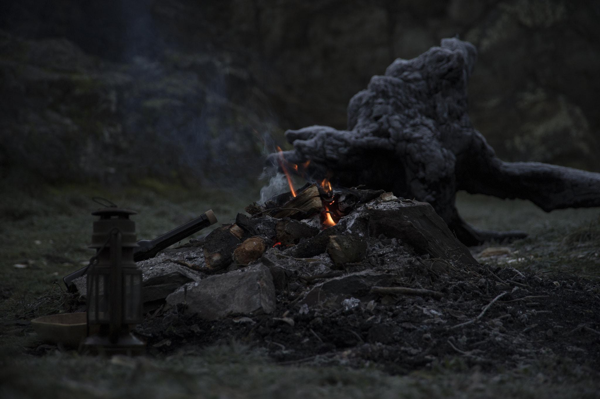 Nikon D3S sample photo. Campfire photography