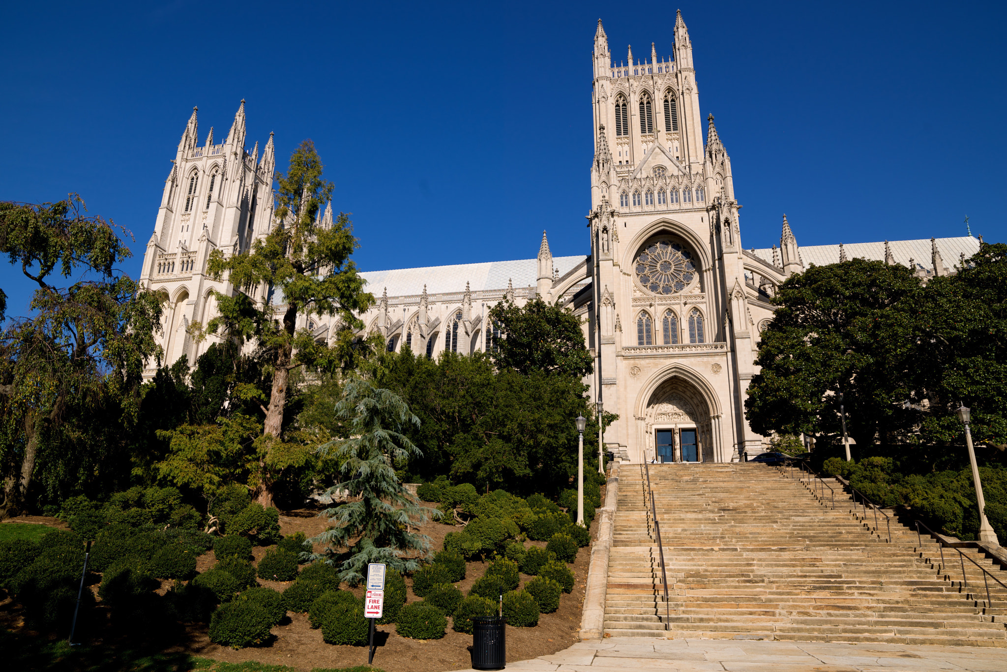 Hasselblad H4D-40 sample photo. Washington national cathedral steps photography