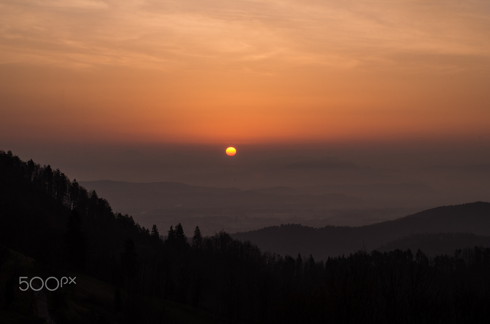 Pentax K-50 + Pentax smc FA 50mm F1.4 sample photo. Sunrise from katarina photography