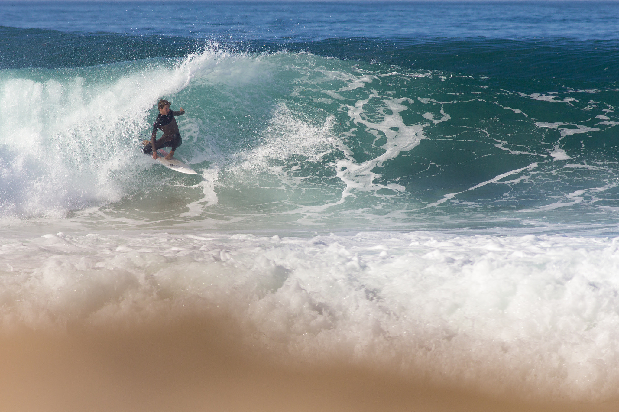 Canon EOS 60D + Canon EF 200mm F2.8L II USM sample photo. Surfer  photography