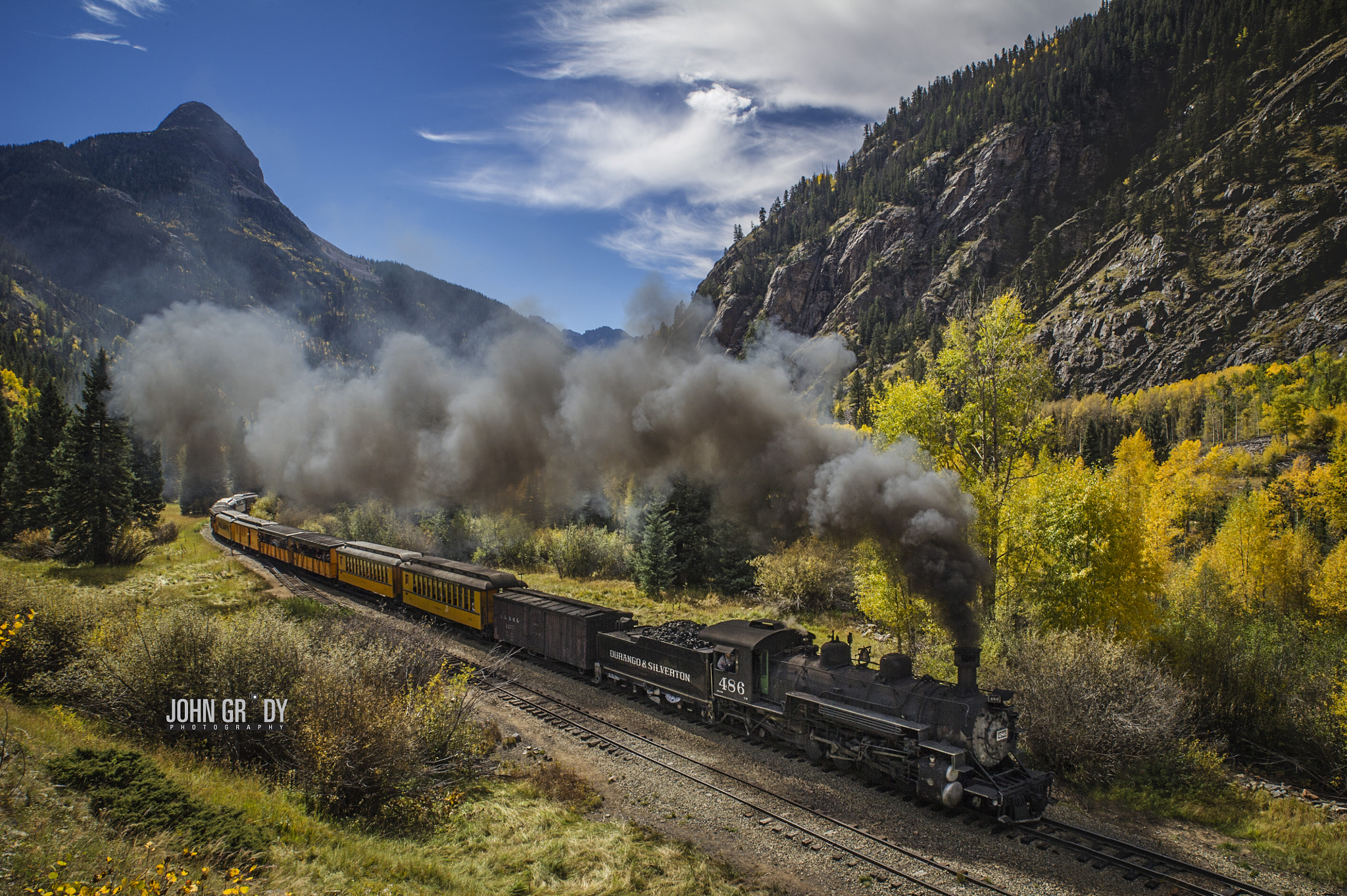 Nikon D3S sample photo. Durango and silverton scenic railroad photography