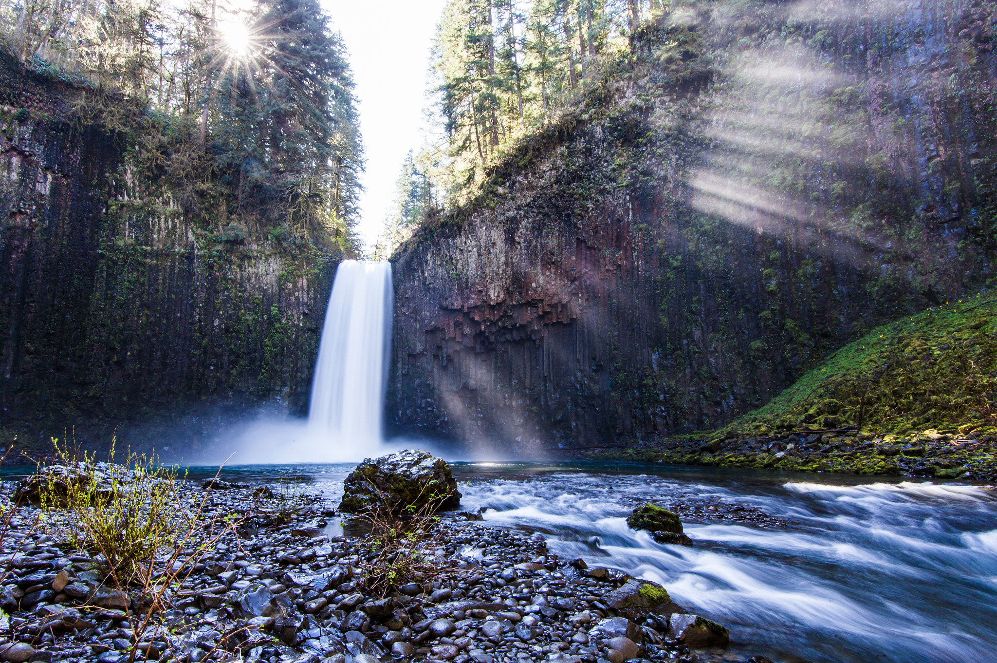 Canon EF-S 17-85mm F4-5.6 IS USM sample photo. Abiqua falls oregon photography