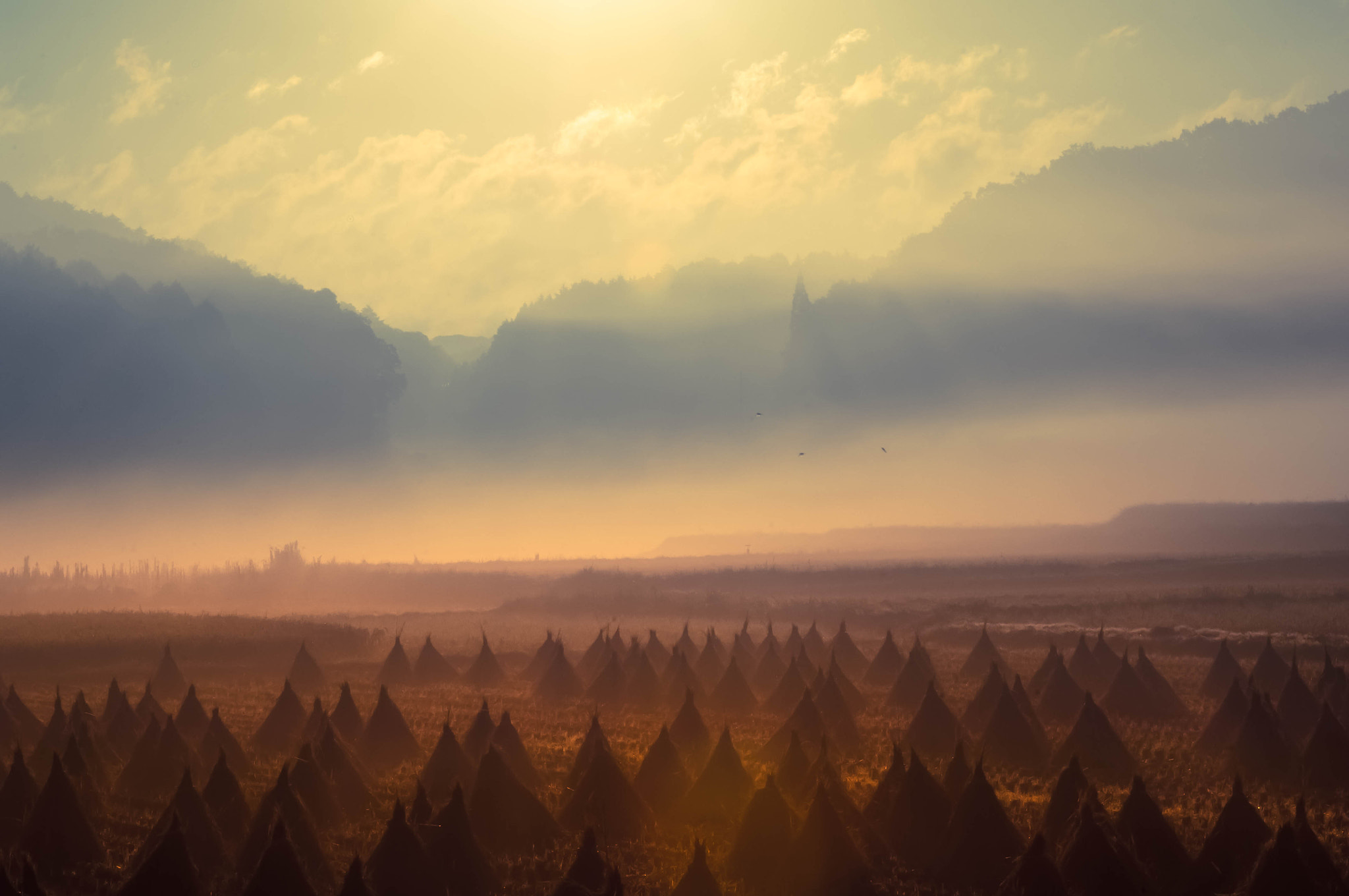 AF Zoom-Nikkor 28-105mm f/3.5-4.5D IF sample photo. Morning landscape photography