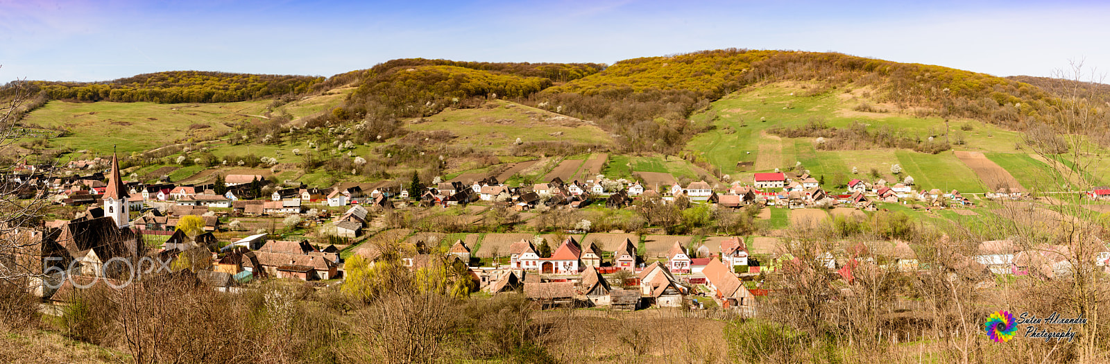 Nikon AF-S Nikkor 24-70mm F2.8E ED VR sample photo. Zagăr city pano 1 photography
