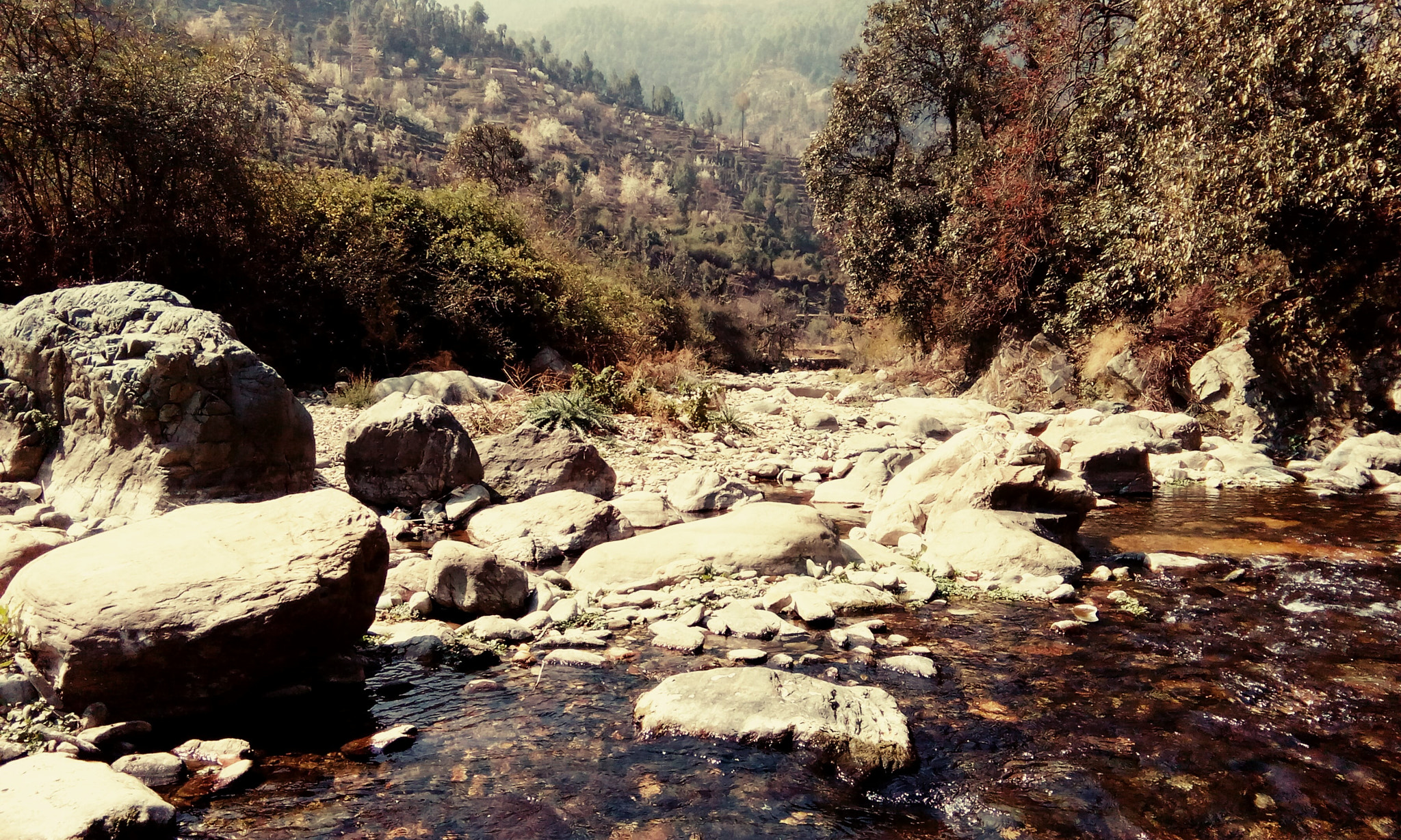 HTC DESIRE 526G+ DUAL SIM sample photo. Clear waters of uttarakhand. photography
