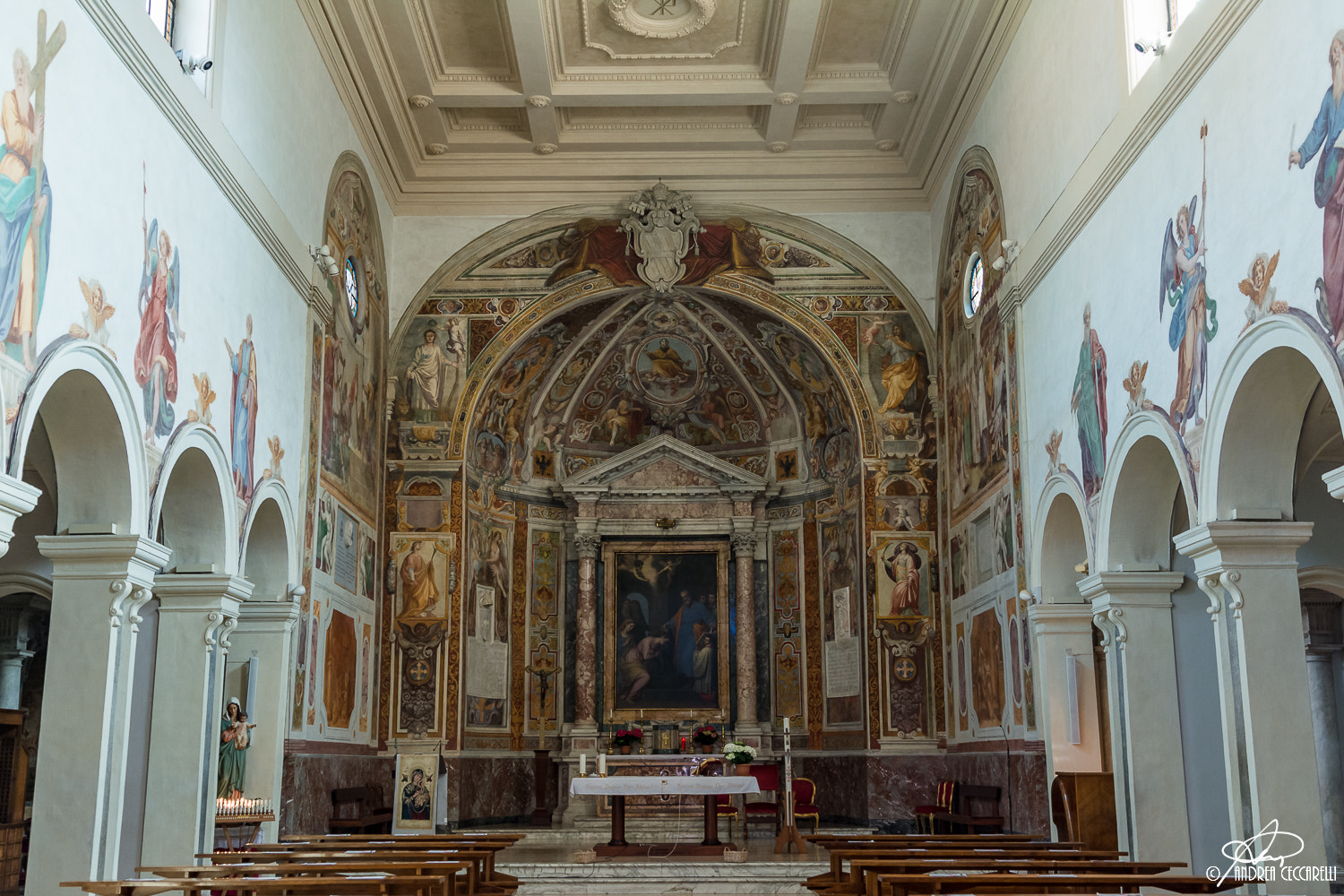Nikon D5200 + Sigma 24-105mm F4 DG OS HSM Art sample photo. Chiesa di s. prisca photography
