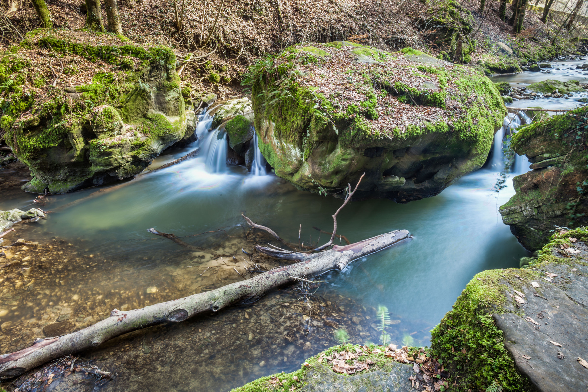 Canon EOS 5D Mark II + Canon EF 16-35mm F2.8L USM sample photo. Luxembourg stream photography