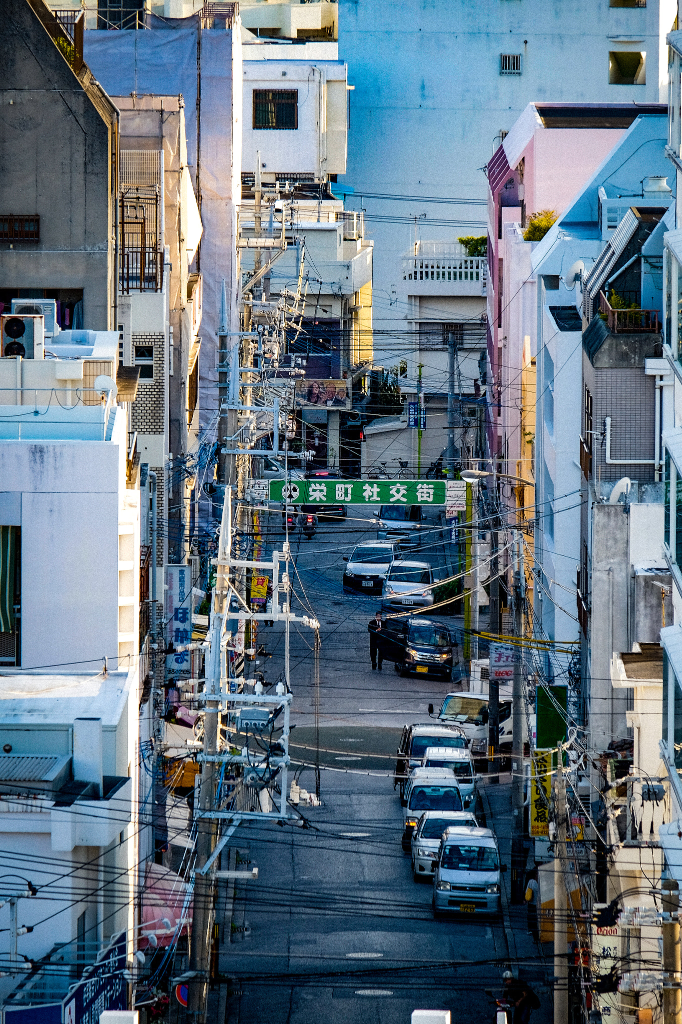 Fujifilm X-T10 + Fujifilm XC 50-230mm F4.5-6.7 OIS II sample photo. Old social street in okinawa naha photography