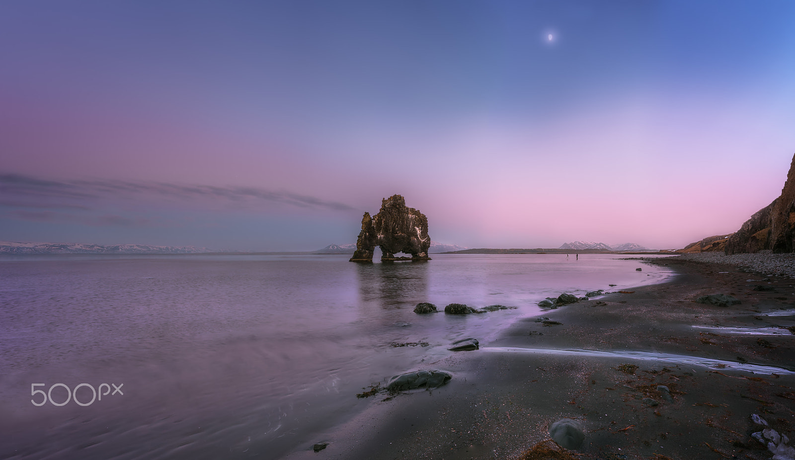 Sony a7R II + ZEISS Touit 12mm F2.8 sample photo. Iceland blue hour photography