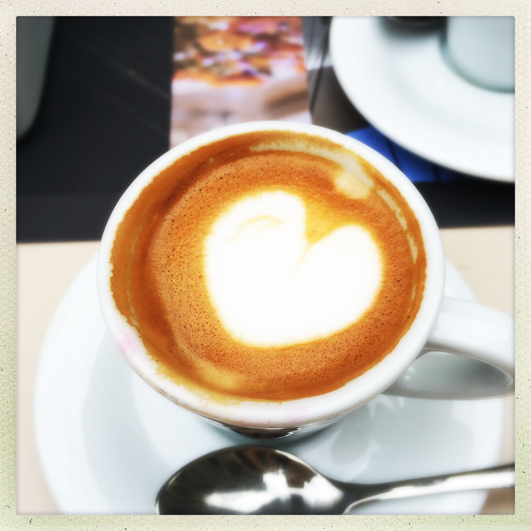 Hipstamatic 302 sample photo. Cappuccino love photography