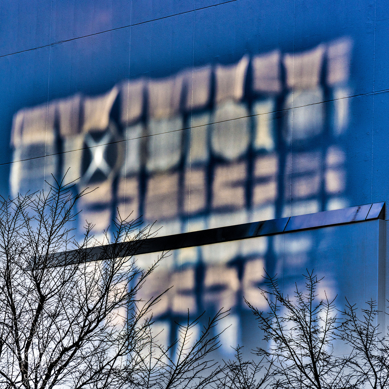 Tamron SP 70-300mm F4-5.6 Di USD sample photo. Illusionary architecture photography