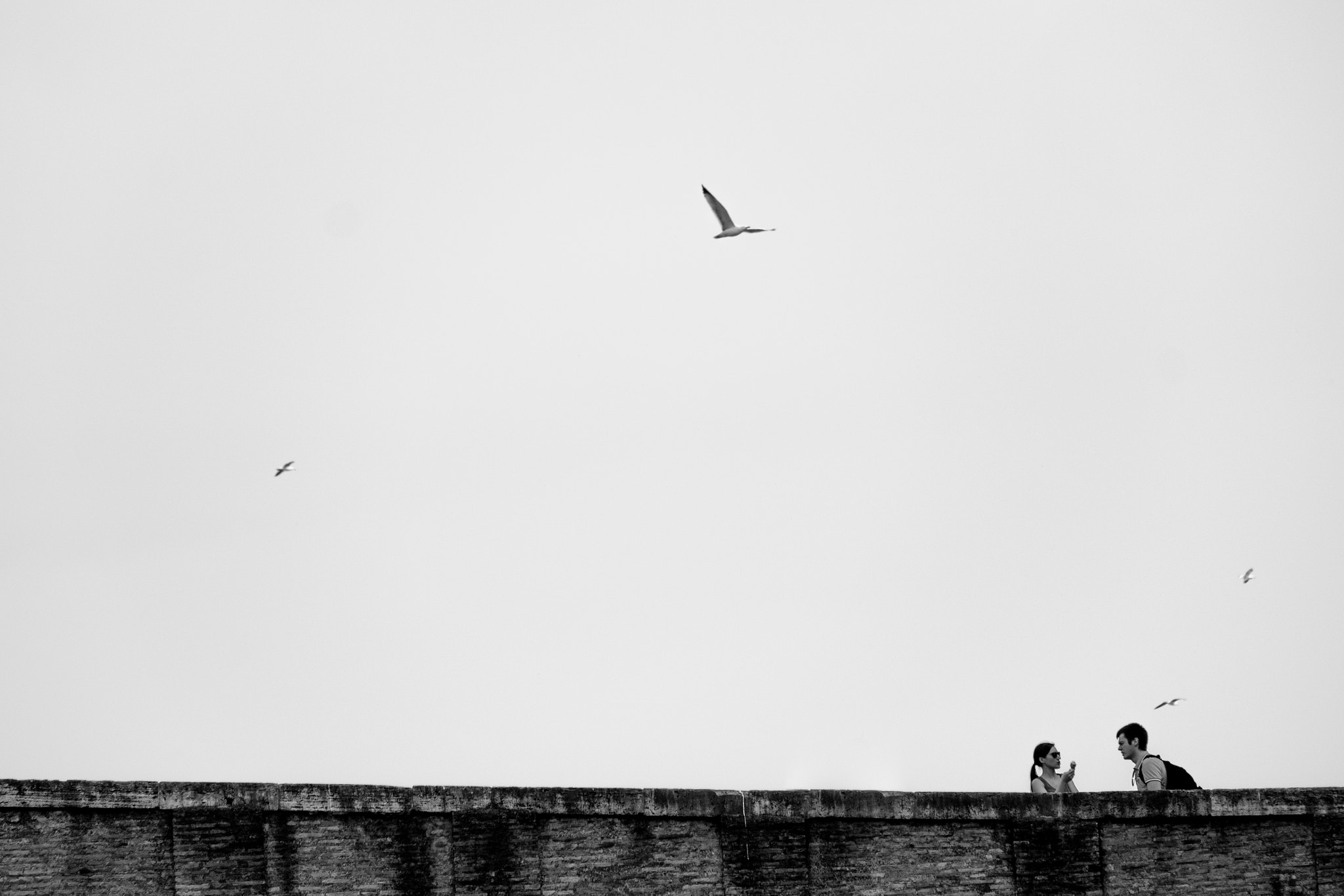 Fujifilm X-A2 + Fujifilm XC 50-230mm F4.5-6.7 OIS II sample photo. Rome. black&white photography
