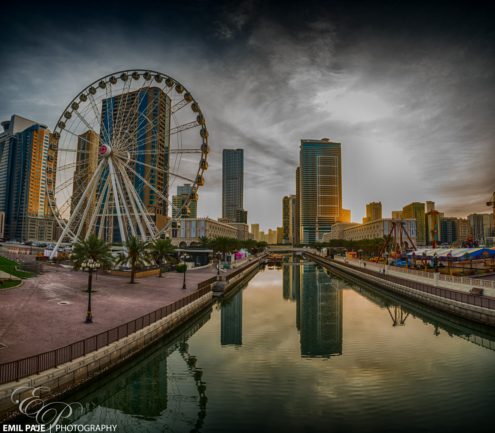 Sony a7R II + Canon EF 17-40mm F4L USM sample photo. Eye of the emirates hdr photography