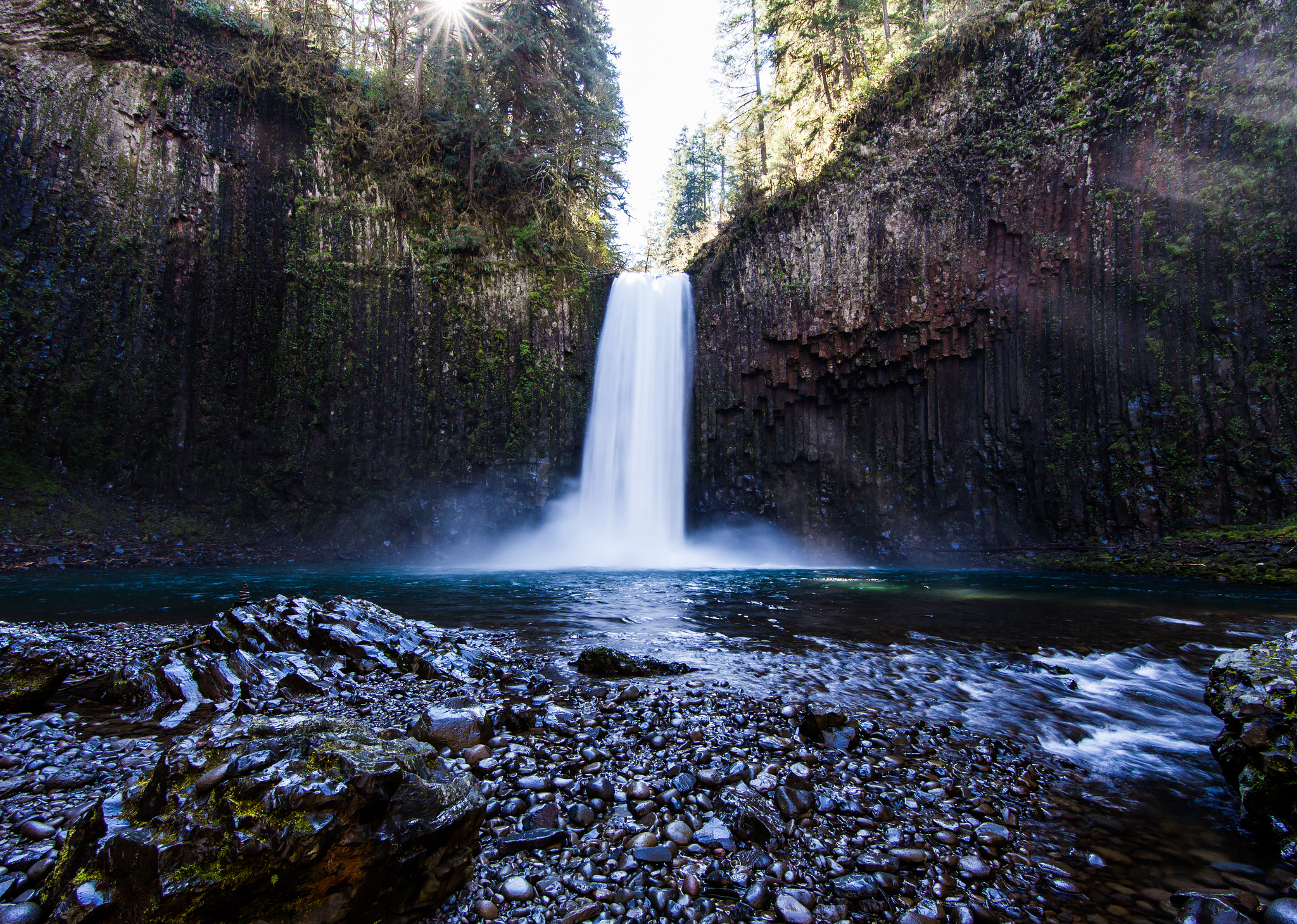 Canon EF-S 17-85mm F4-5.6 IS USM sample photo. Abiqua falls 2 photography