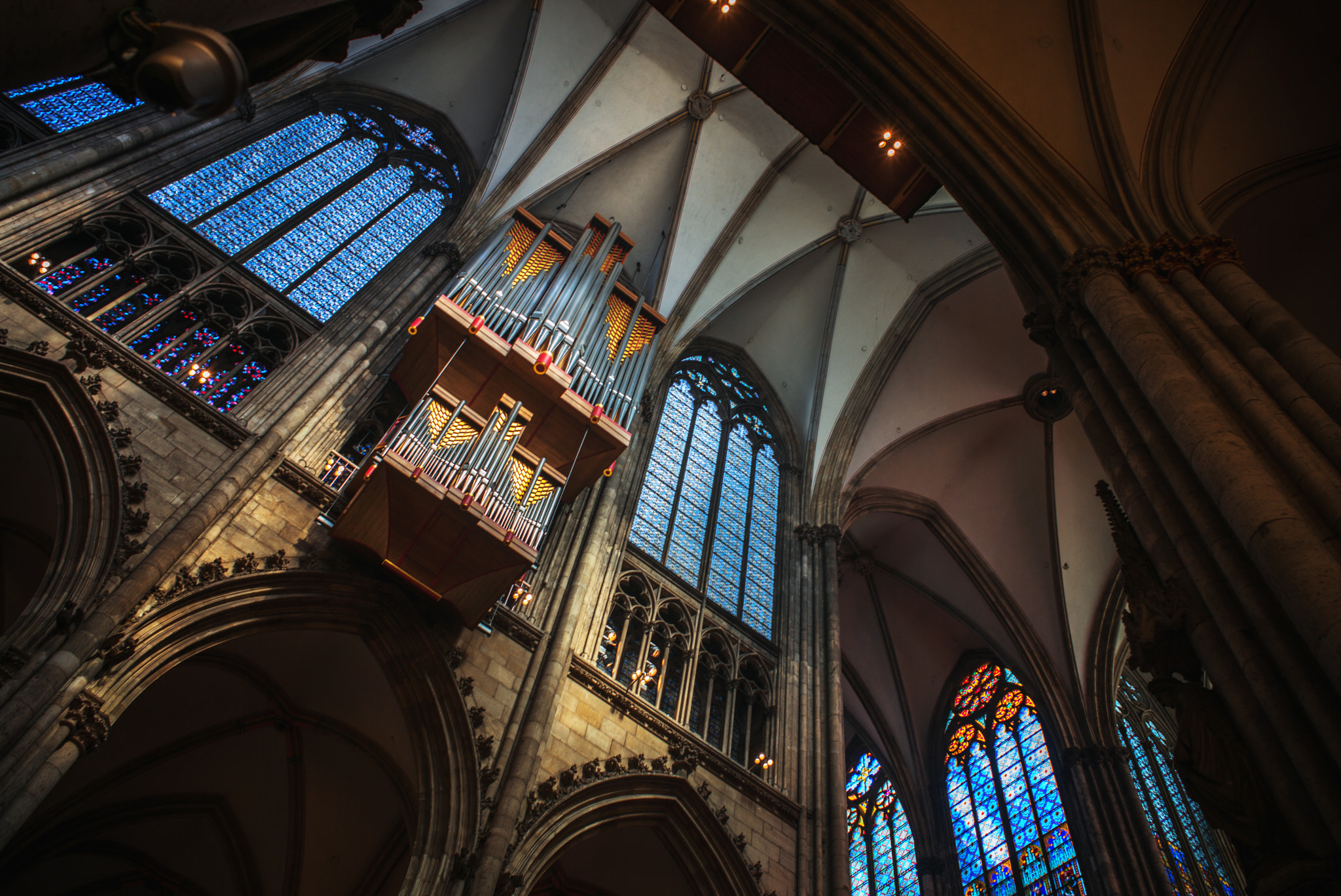 Summicron-M 1:2/28 ASPH. sample photo. Pipe organ in kölner dom photography