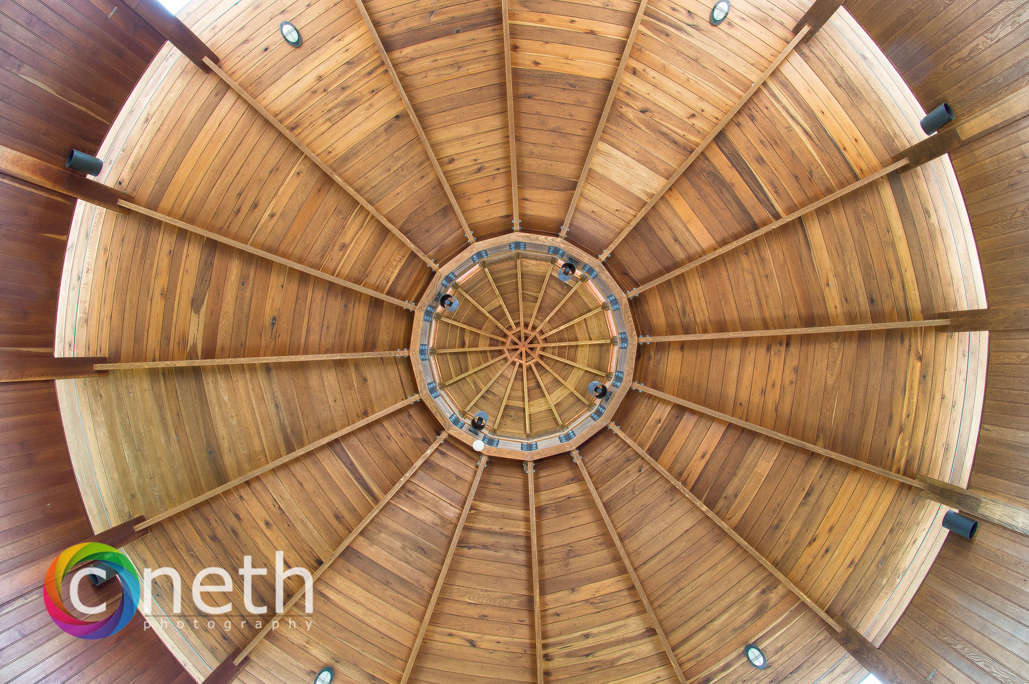 Nikon AF DX Fisheye-Nikkor 10.5mm F2.8G ED sample photo. Architectural symmetry photography photography