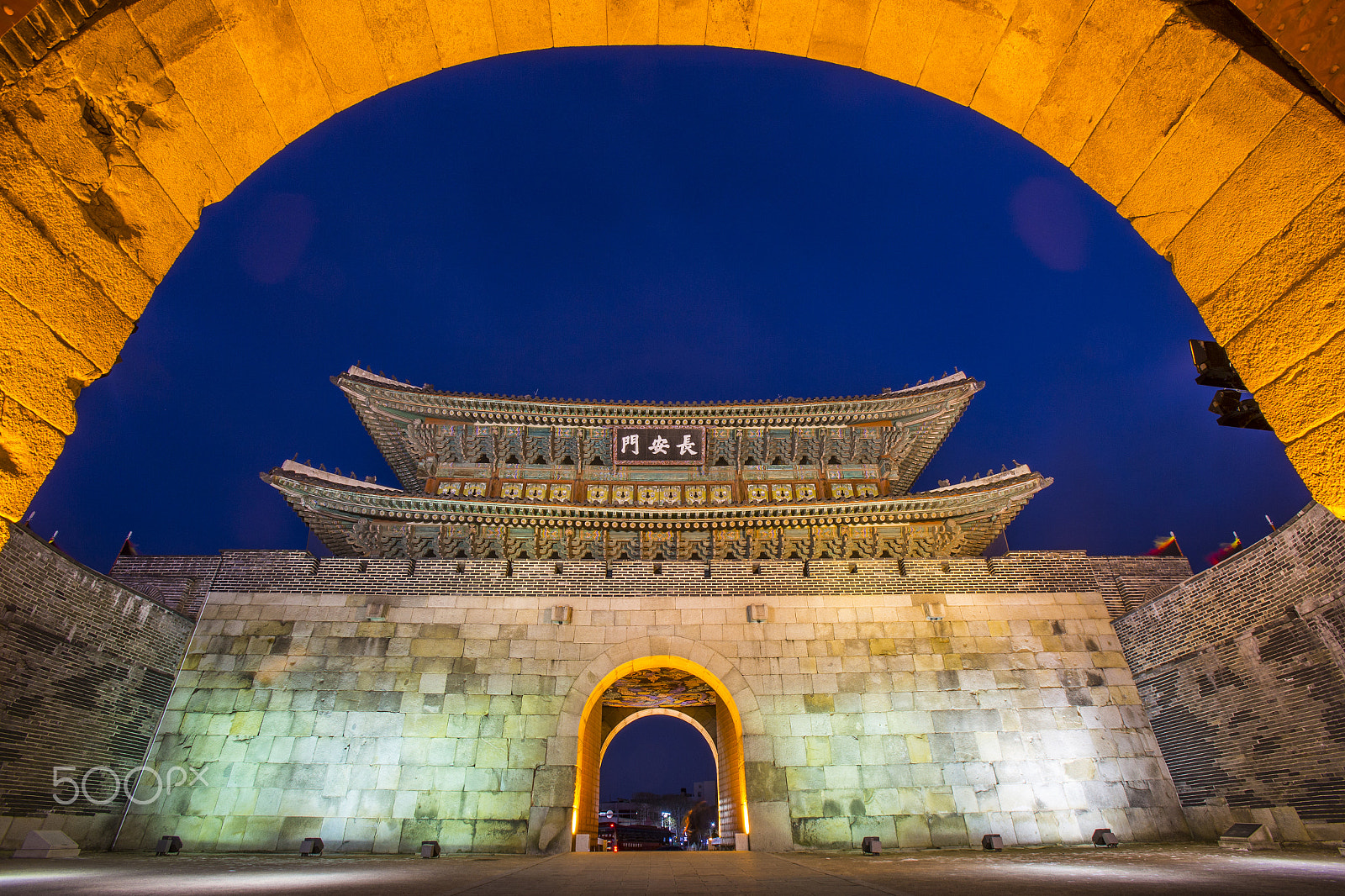 Canon EOS 6D + Canon EF 16-35mm F2.8L USM sample photo. Janganmun gate photography