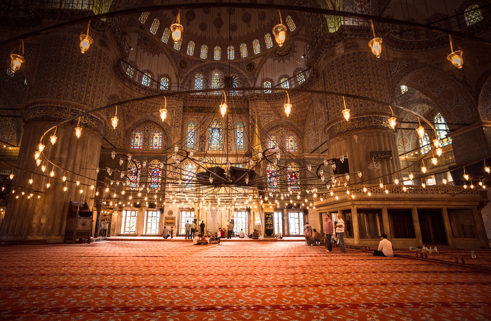 ZEISS Distagon T* 18mm F3.5 sample photo. Blue mosque photography