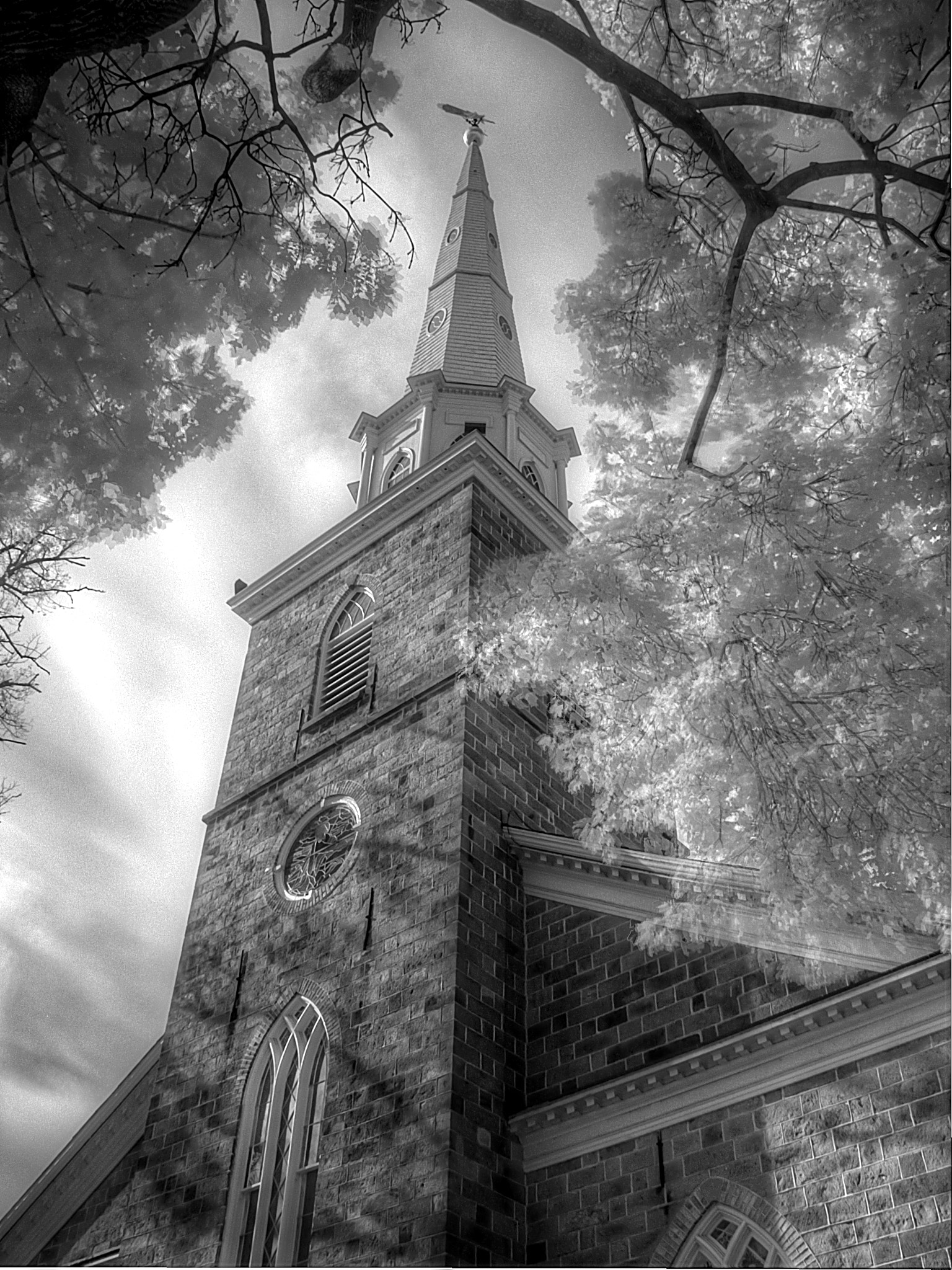 Canon POWERSHOT G2 sample photo. Old north church dumont new jersey photography