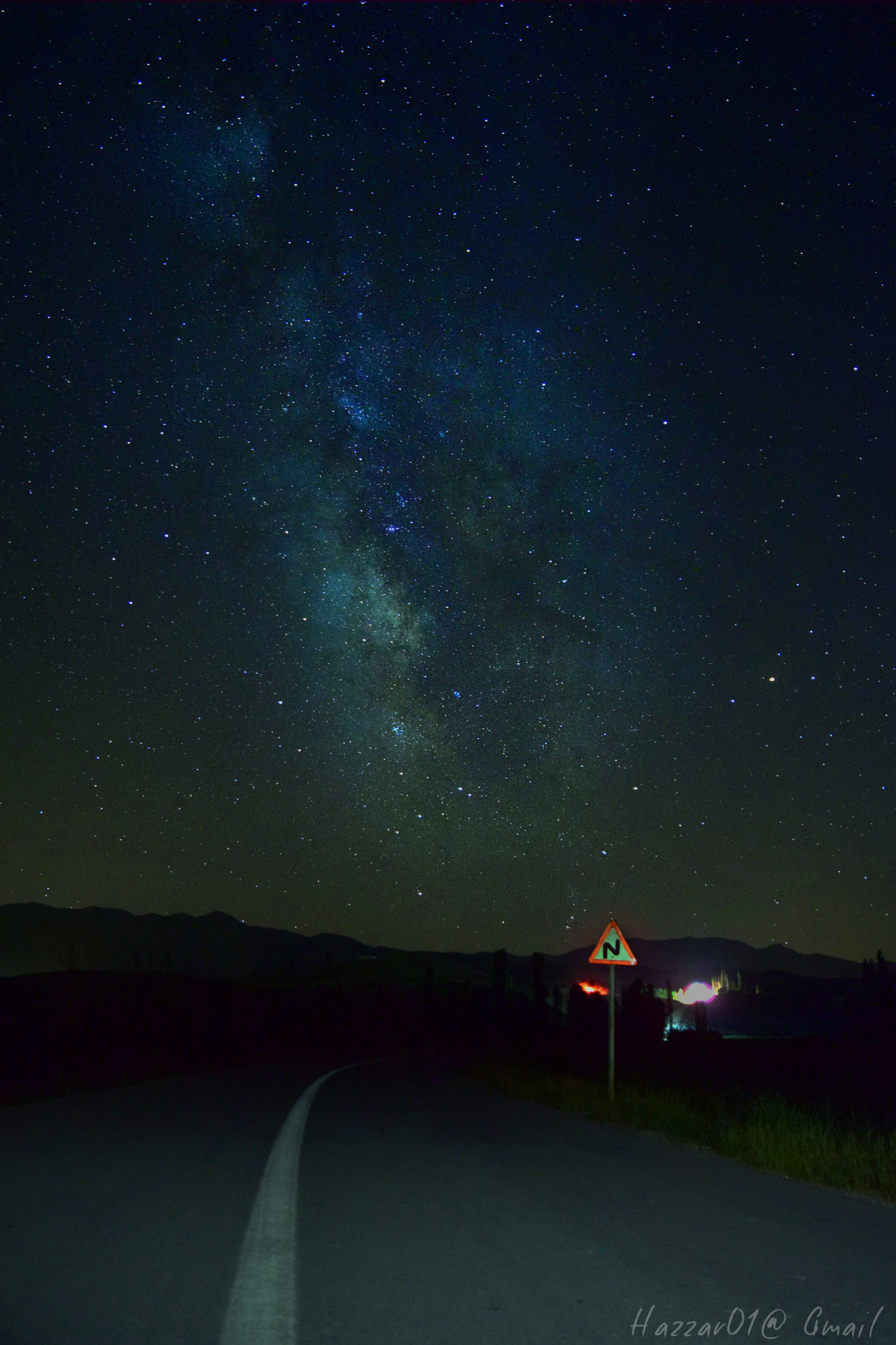 Nikon D5300 + Zeiss Milvus 35mm f/2 sample photo. #galaxy #night #mustseeiran photography
