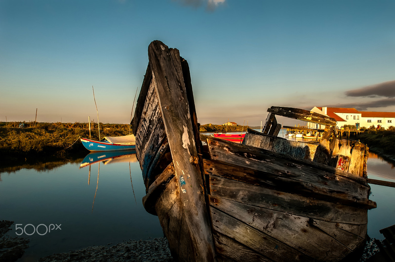 Nikon AF-S Nikkor 17-35mm F2.8D ED-IF sample photo. Moinho de maré da mourisca#3 photography
