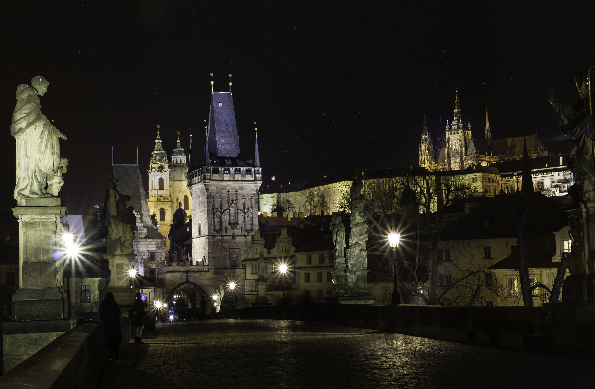 Canon EOS 550D (EOS Rebel T2i / EOS Kiss X4) + Tamron AF 28-75mm F2.8 XR Di LD Aspherical (IF) sample photo. Prague castle from charles bridge photography