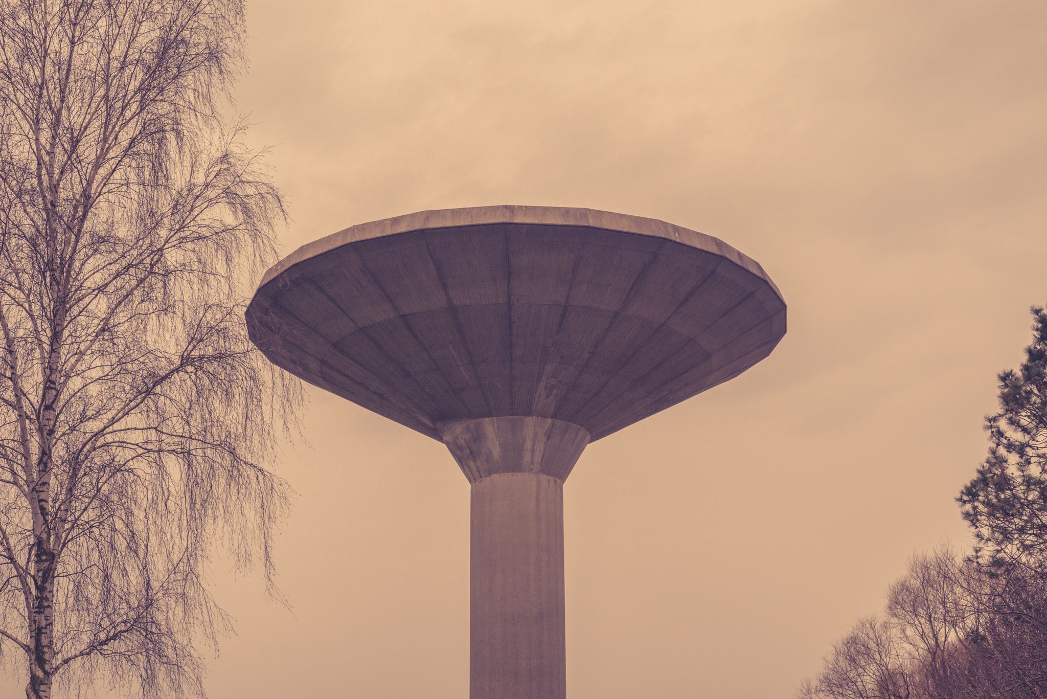 Sony a7R + Sony 50mm F1.4 sample photo. Wastewater treatment plant in denmark photography