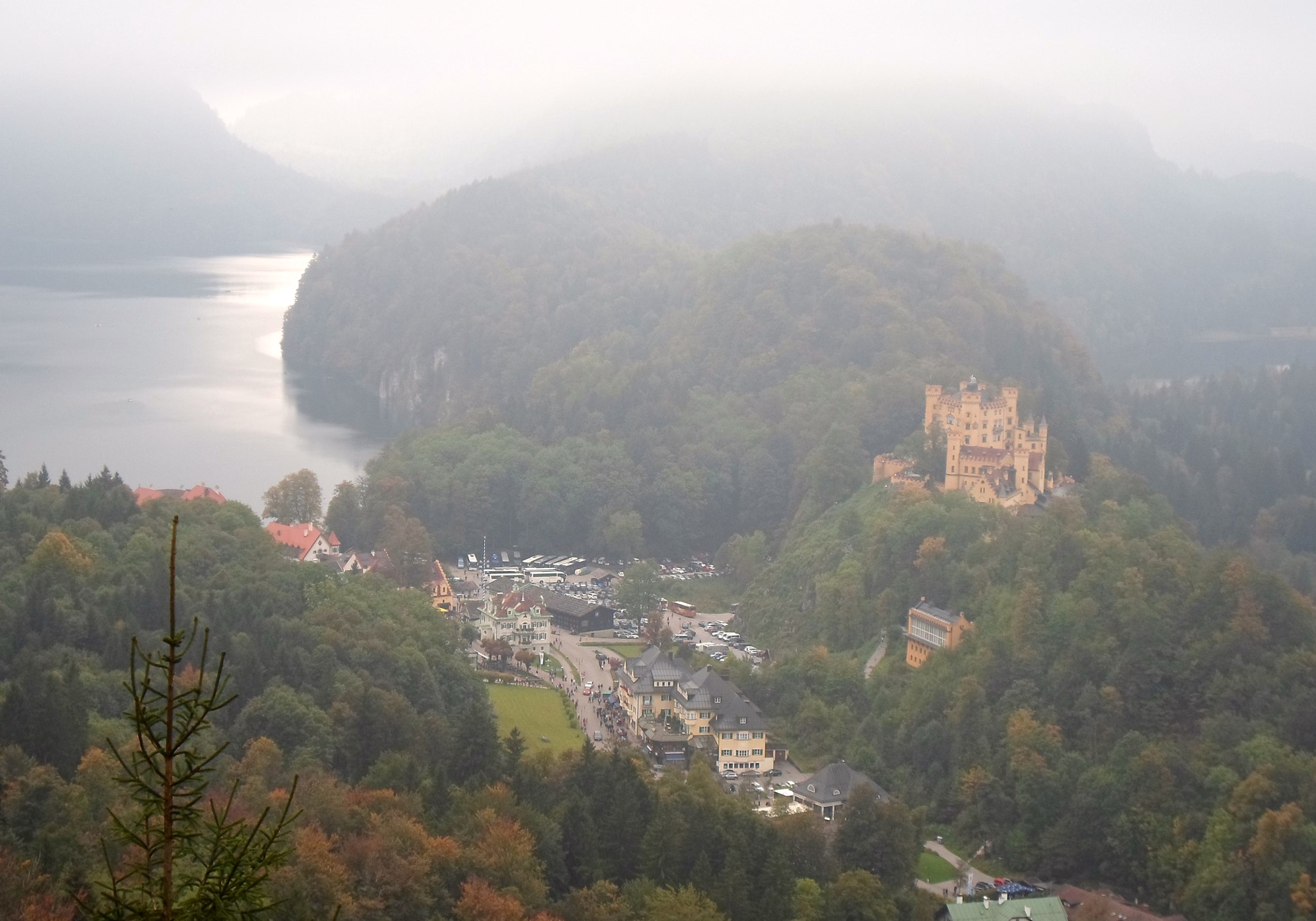 Samsung ST77 / ST79 sample photo. Castle neuschwanstein photography