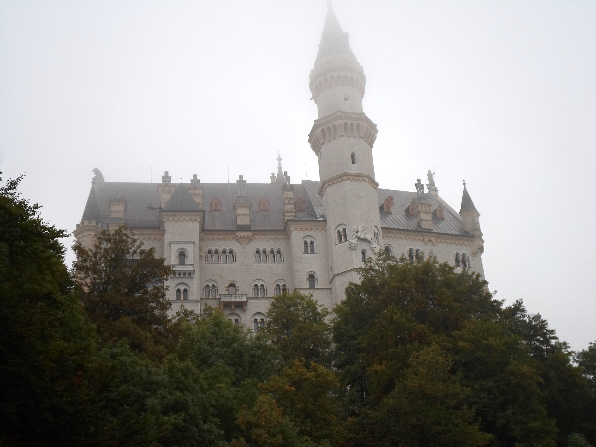 Samsung ST77 / ST79 sample photo. Castle neuschwanstein photography