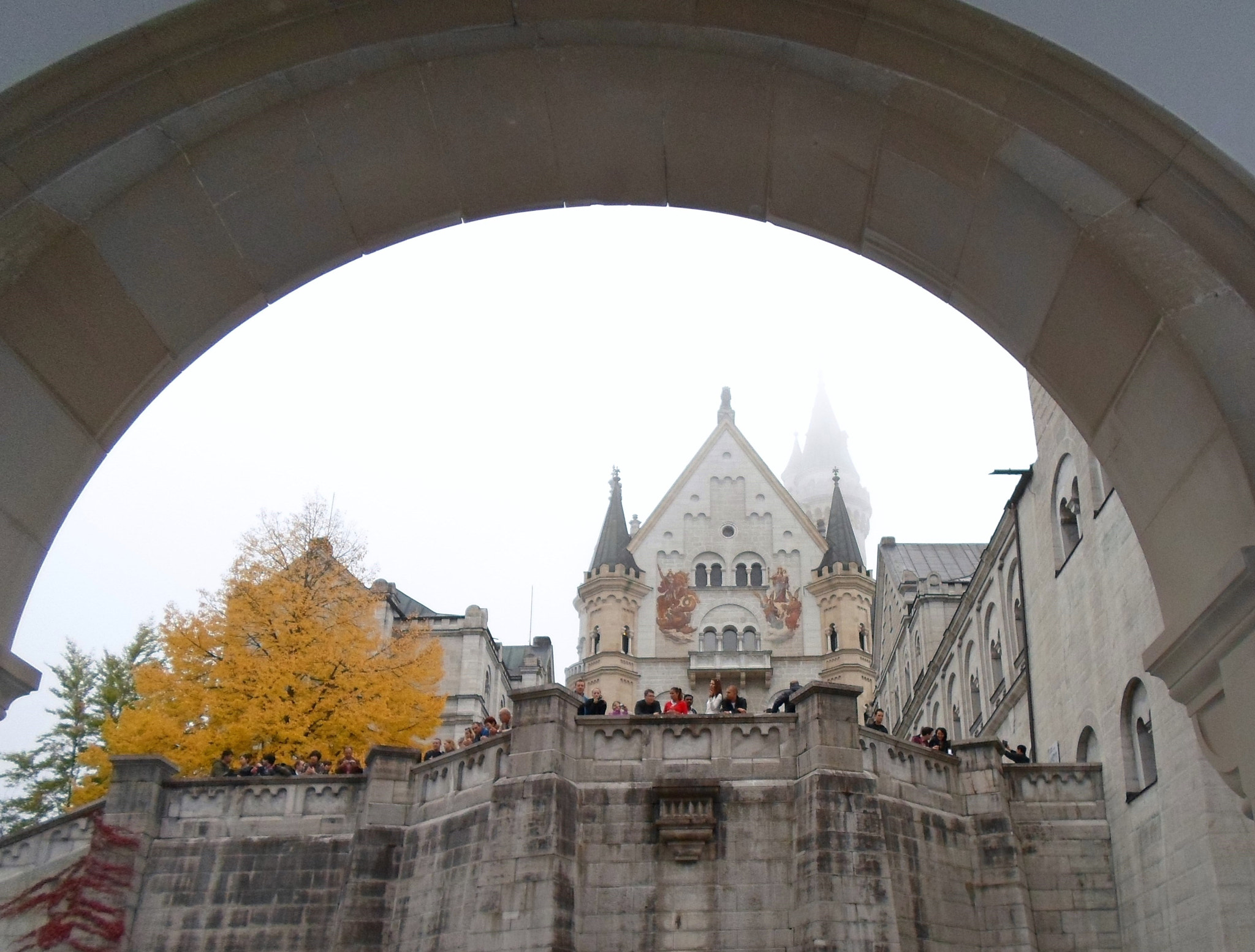 Samsung ST77 / ST79 sample photo. Castle neuschwanstein photography