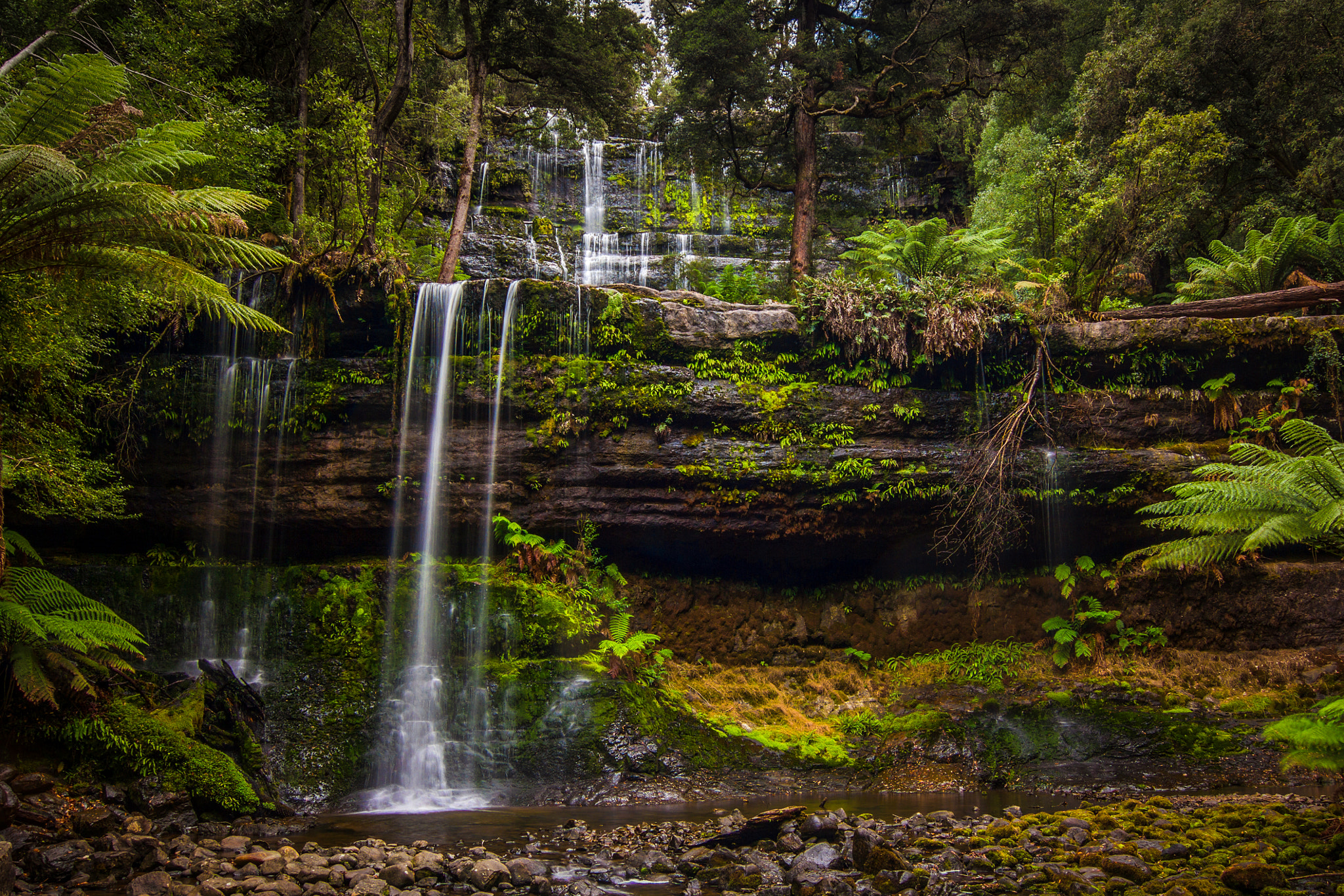 Tokina AT-X 12-28mm F4 Pro DX sample photo. Russell falls, tasmania photography