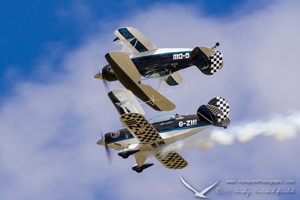 Canon EF 100-400mm F4.5-5.6L IS II USM sample photo. Wildcat aerobatics photography